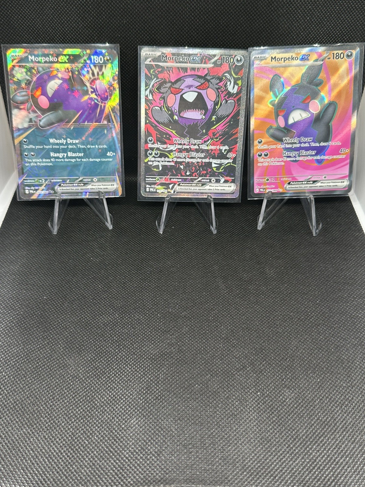 Morpeko ex 117/084 SIR, Morpeko ex 102/084 Full Art, Morpeko ex 055/084