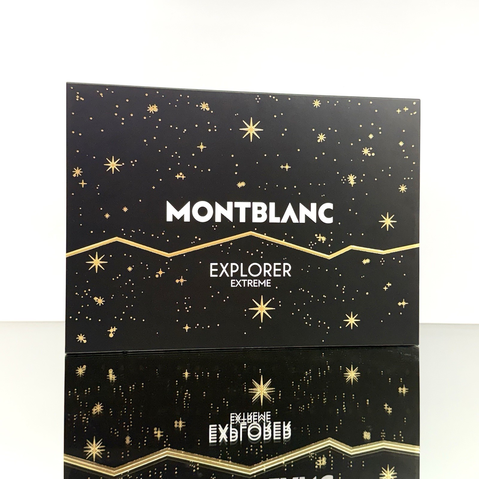 MontBlanc EXPLORER EXTREME 4pc Set 3.3oz Parfum + 3.3oz S/Gel + 2X 7.5ml T/Spray