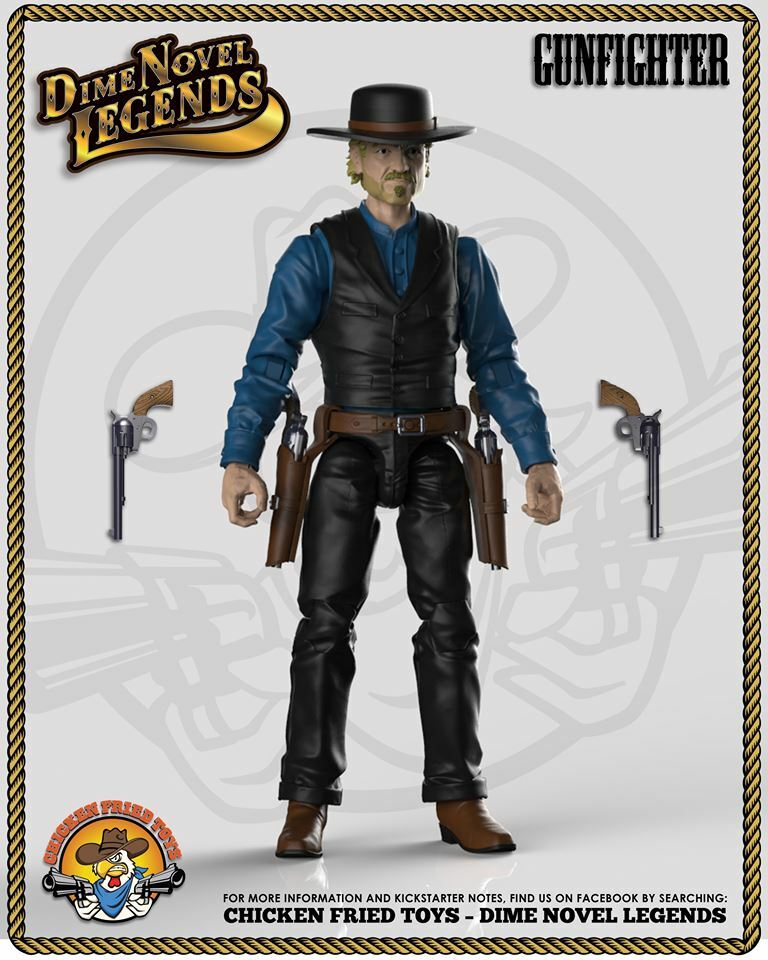 Dime Novel Legends 1:18 scale (4