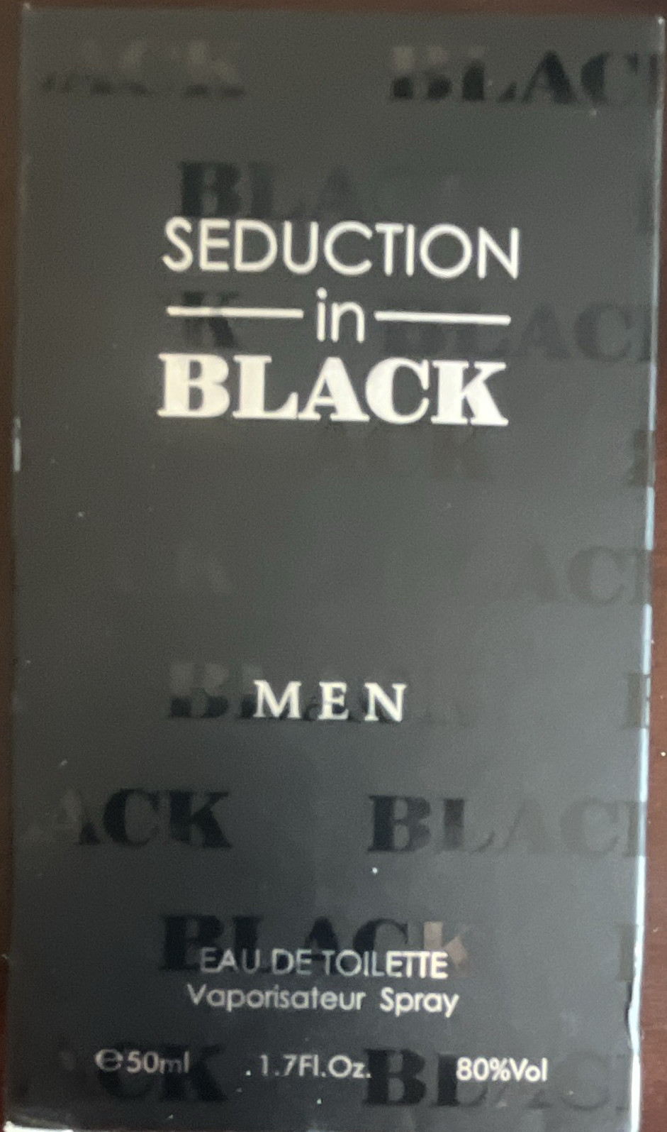 Hanna\'s Secret Seduction in Black Men Eau de Toilette Spray 1.7 fl oz Hanna\'s Secret Seduction in Black Men Eau de Toilette Spray 1.7 fl oz