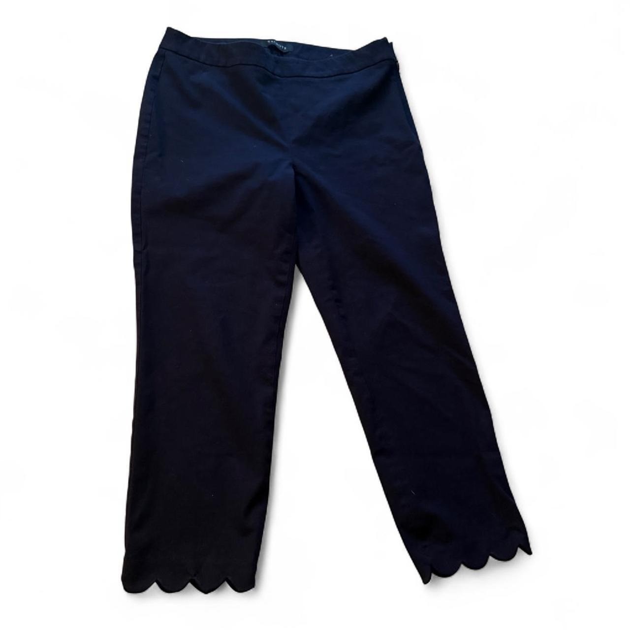 Talbots navy blue tailored pants