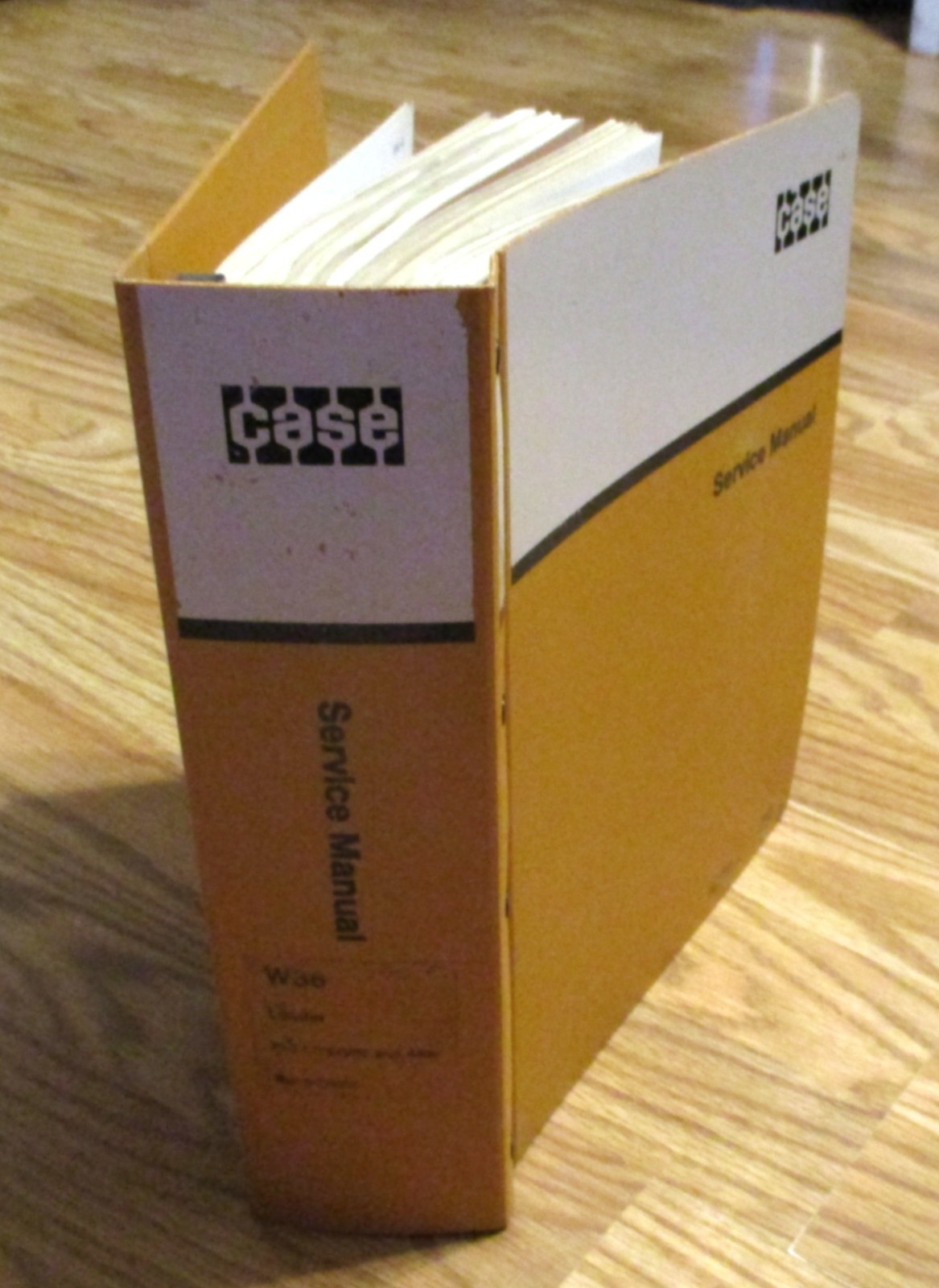 Case W36 Articulated Loader Service Shop Repair Workshop Manual 05 1988 ORIGINAL