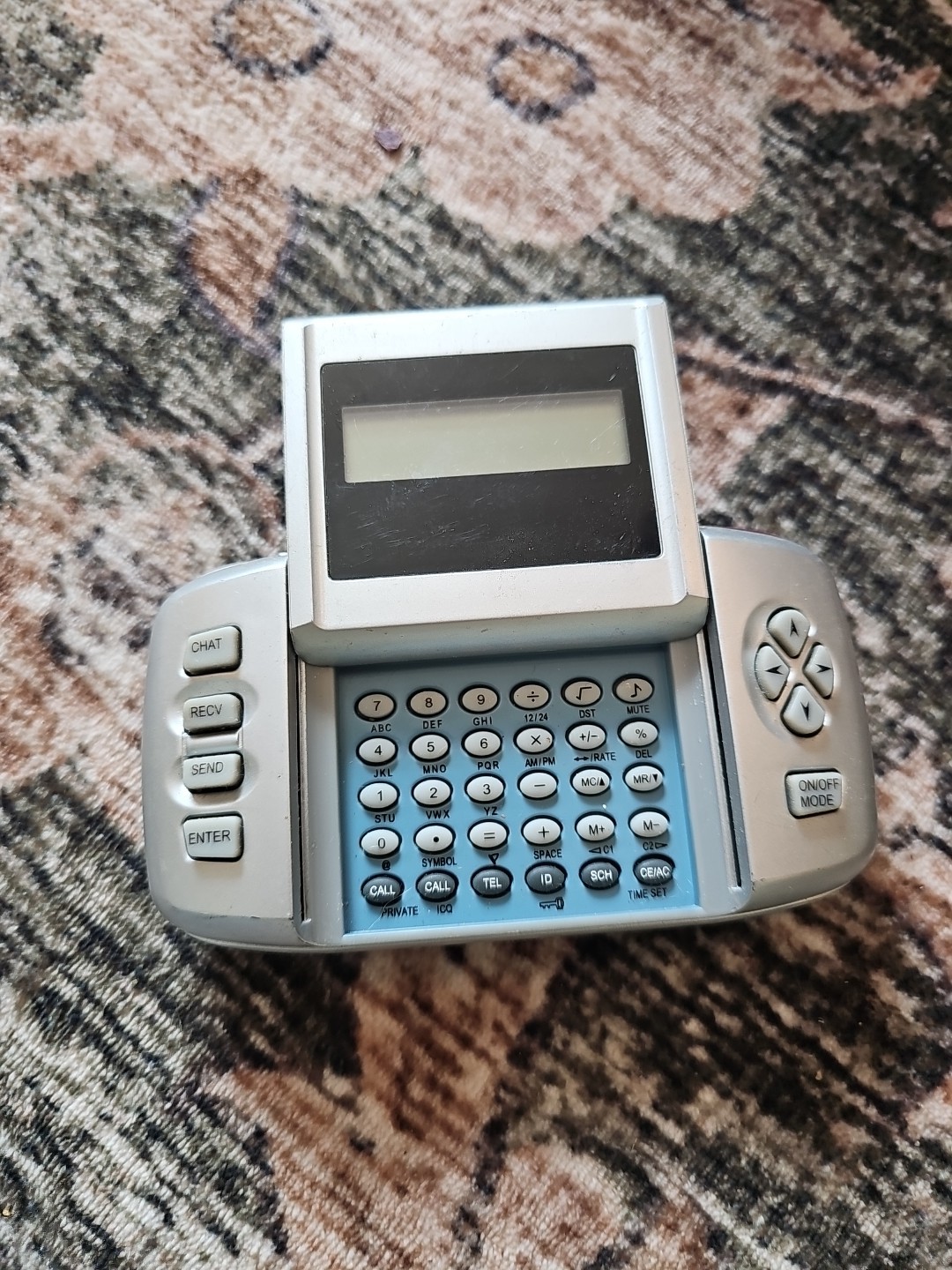 Vintage SMS Text Messenger Digital Databank Organizer Gray Vintage SMS Text Messenger Digital Databank Organizer Gray