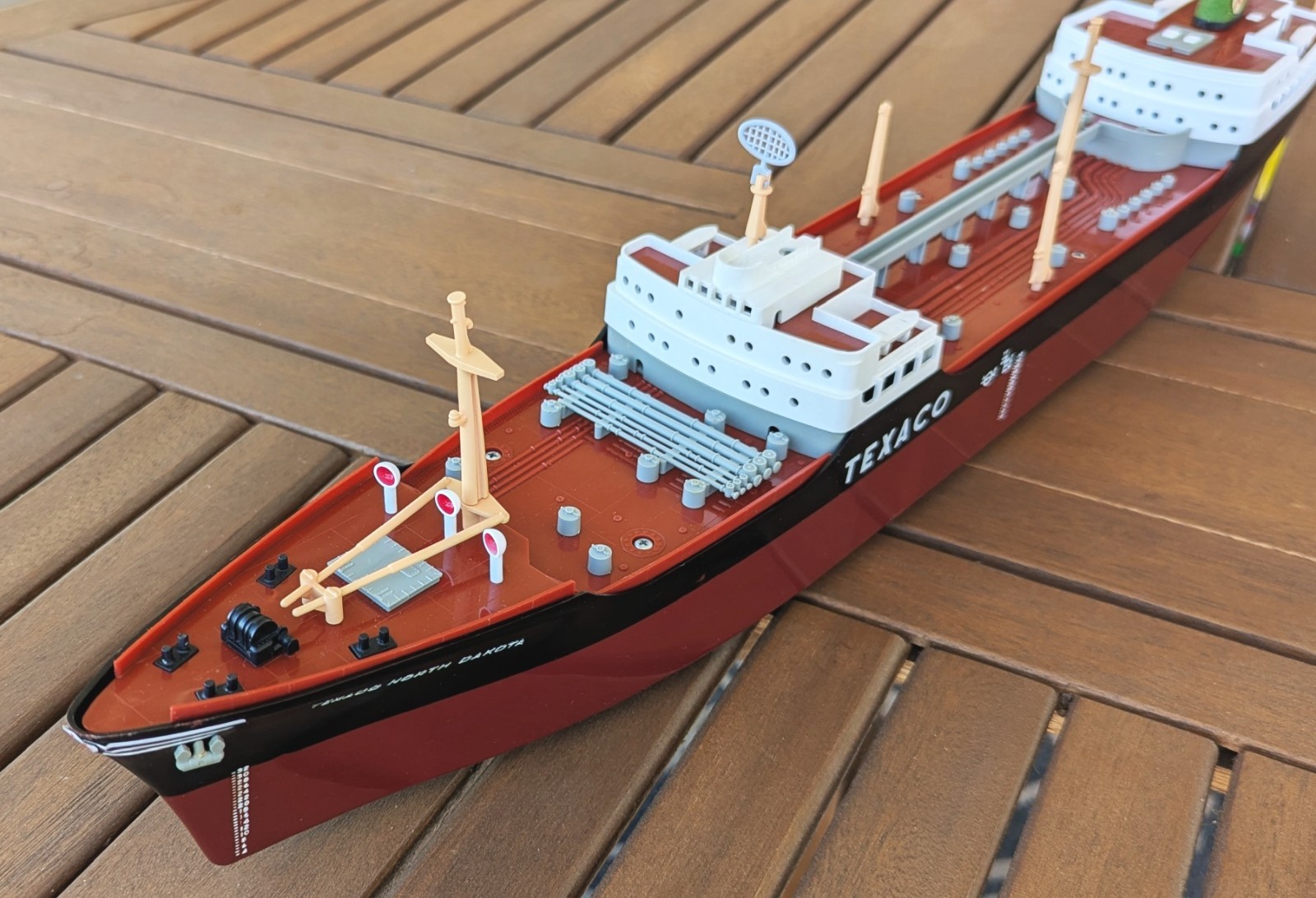 Texaco Tanker North Dakota by Wen-Mac: RESTORED by the Texaco Tanker Man