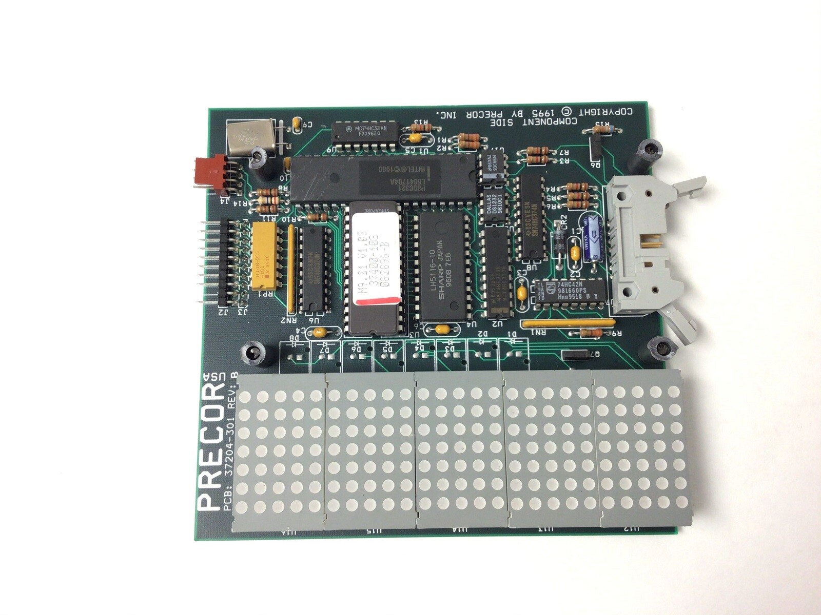 Precor Miscellaneous Display Console Board MFR # 082896 37204-301