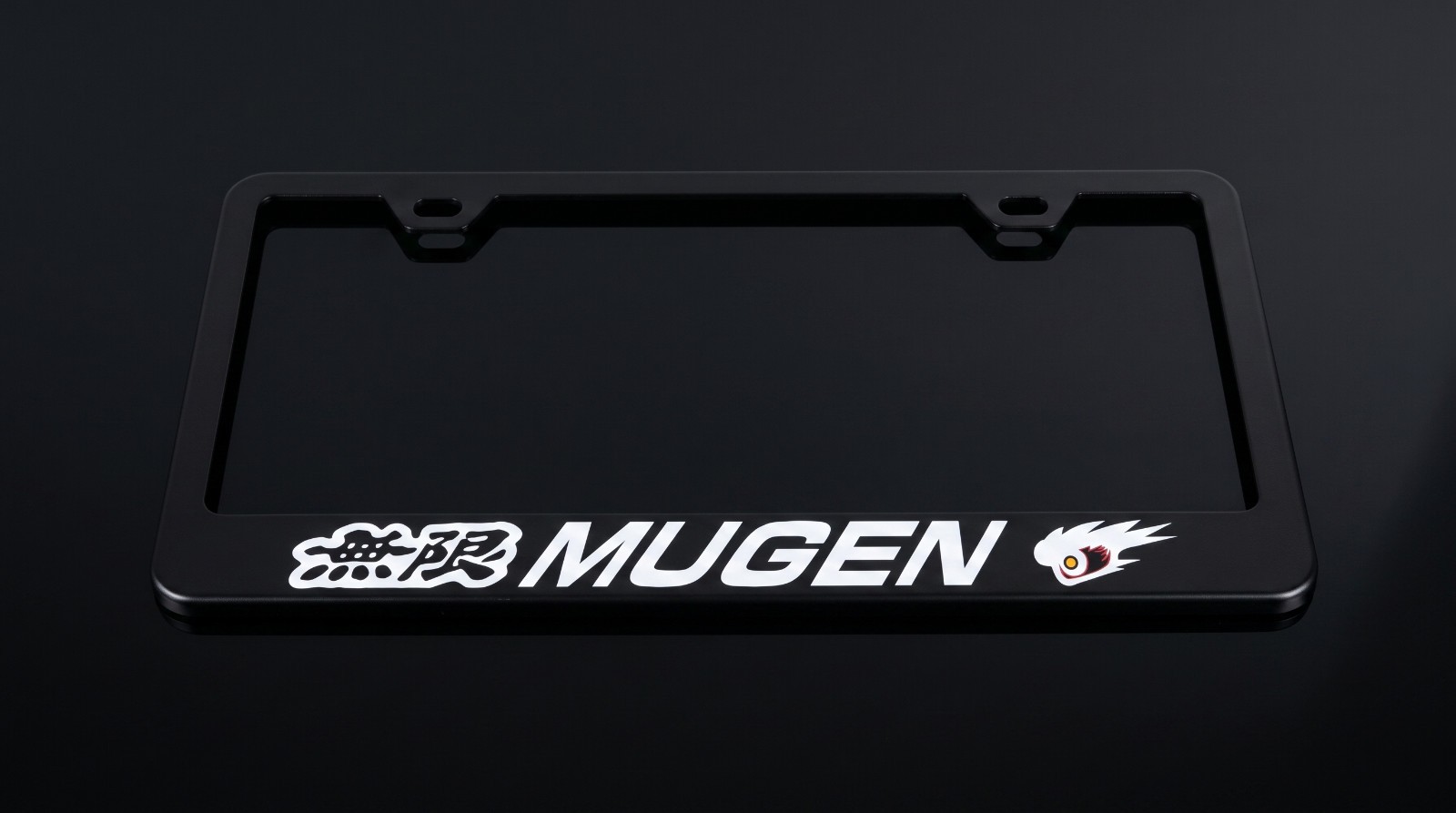 MUGEN POWER RACING Premium Metal License Plate Frame Fits Honda / Acura MUGEN POWER RACING Premium Metal License Plate Frame Fits Honda / Acura