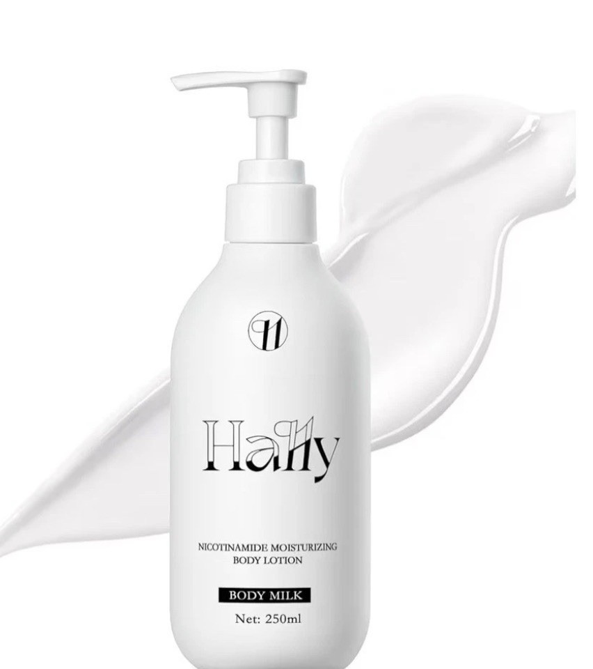 Hally+ Niacinamide White Body Lotion, 24hr Long Lasting Moisturizing Sealed