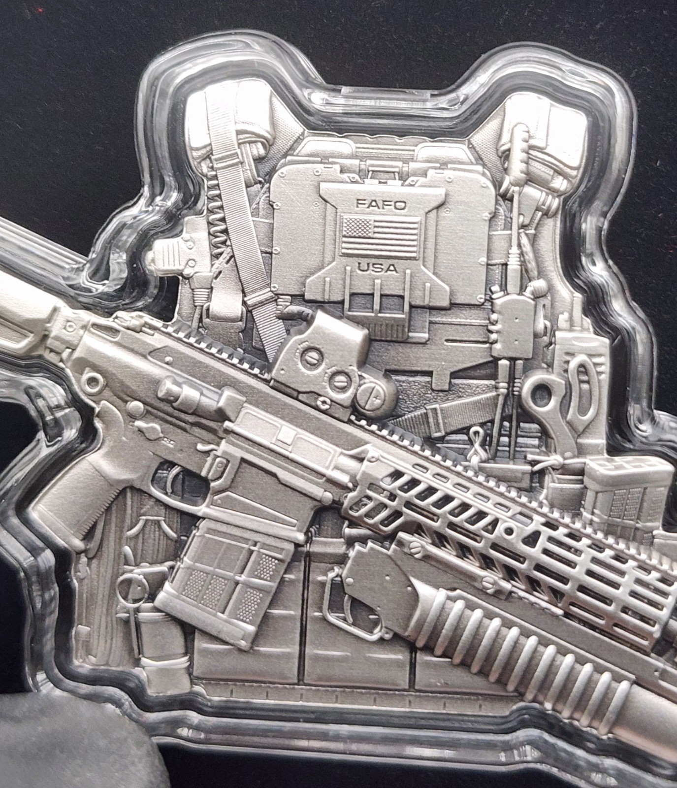 Spectres Mint Bullet Proof Vest 2oz silver \