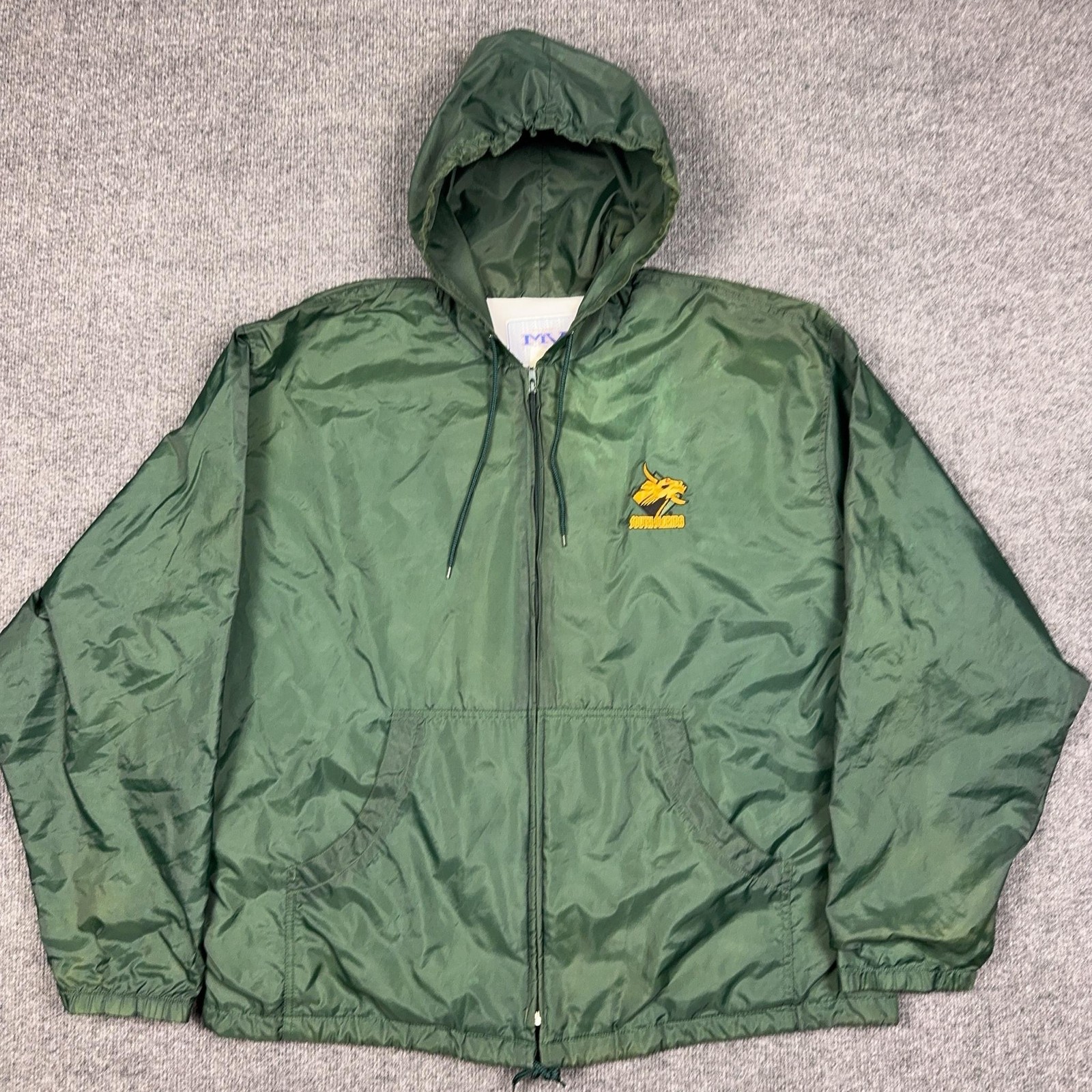 South Florida Bulls Jacket Mens XL Green NCAA Football MV Sport Hooded Zip