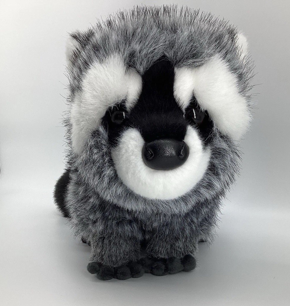 Roz DLUX Raccoon Douglas Plush 2026 Cuddle Trash Bandit #2428 Stuffed Toy