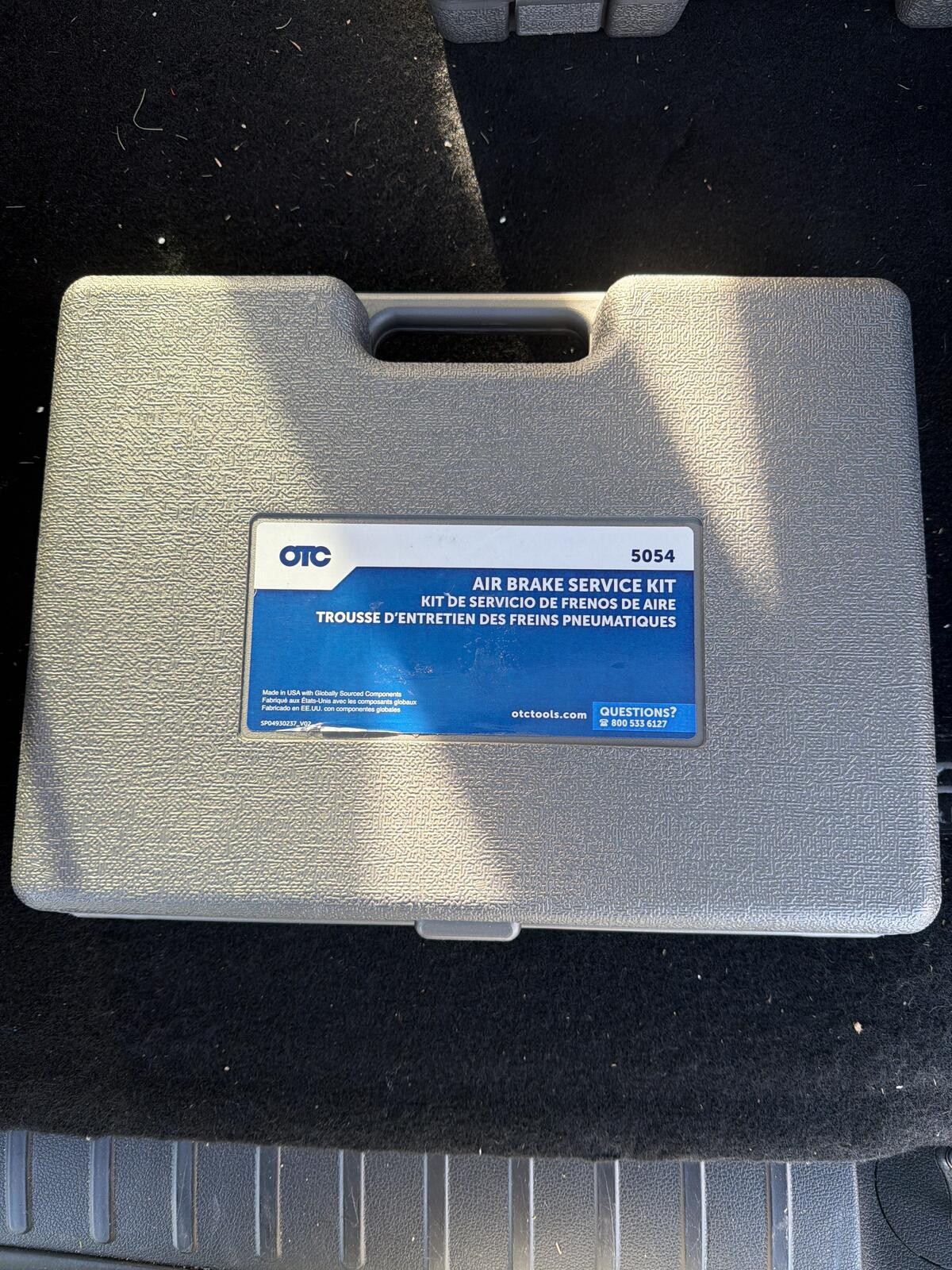 OTC 5054 Air Brake Service Kit with Case