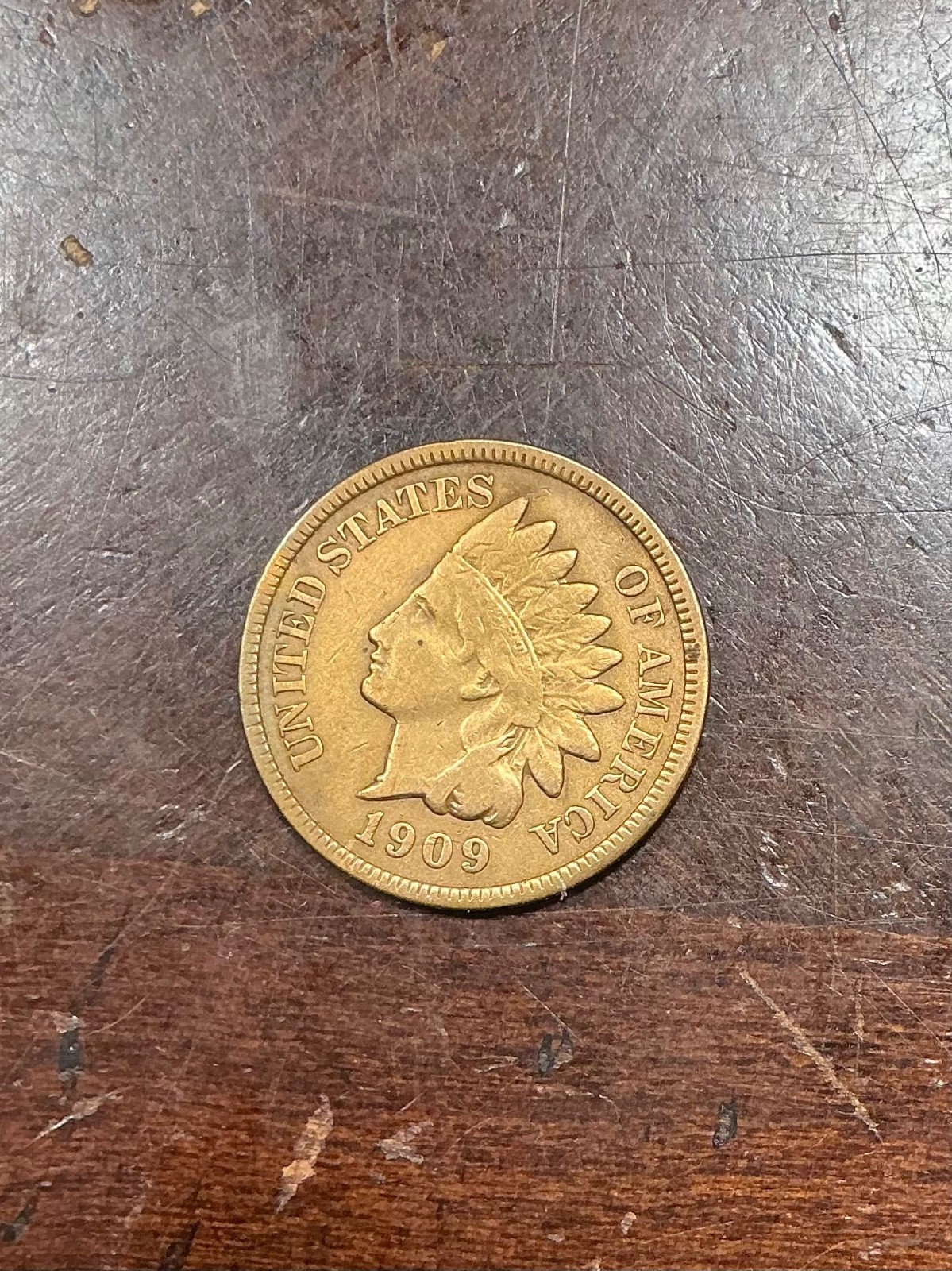 1909 S INDIAN HEAD CENT KEY DATE VF DETAILS CLEANED 1909 S INDIAN HEAD CENT KEY DATE VF DETAILS CLEANED
