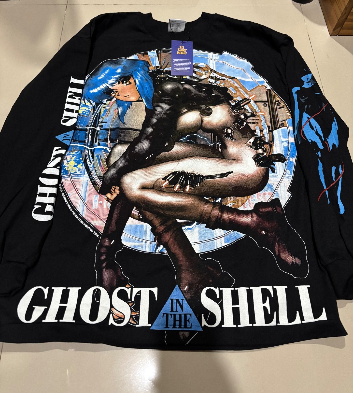 ghost in the shell shirt vintage