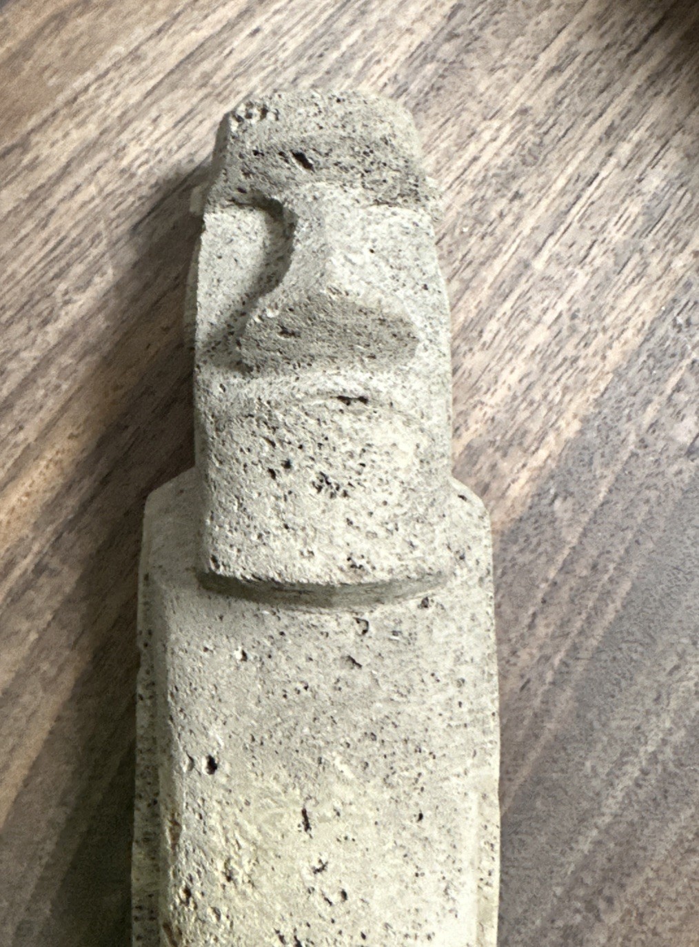 Vtg Hoa Hakananai\'a Statue Lava Rock Easter Island Genuine Rapa Nui Carving 8” Vtg Hoa Hakananai\'a Statue Lava Rock Easter Island Genuine Rapa Nui Carving 8”