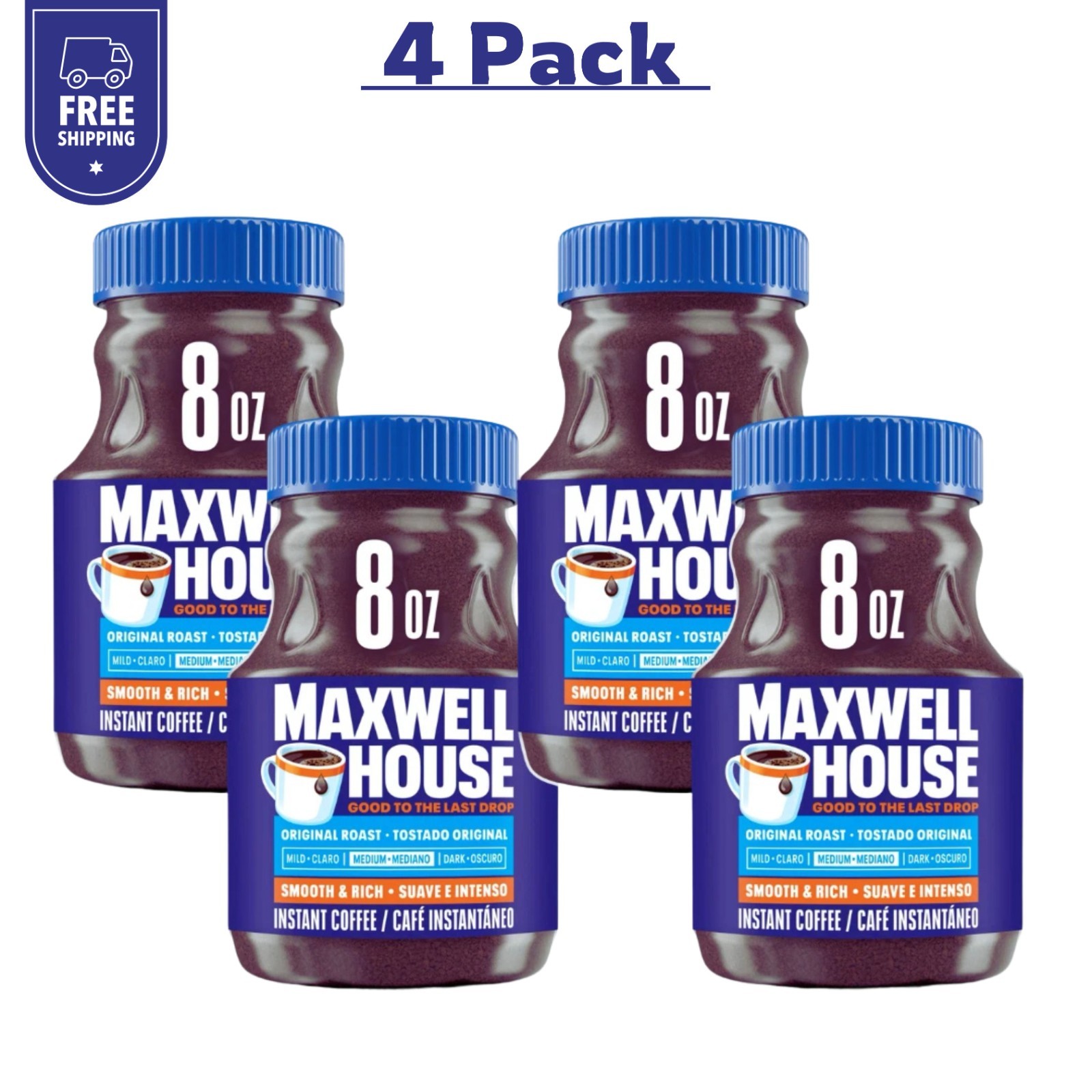Maxwell House The Original Roast Instant Coffee (8 oz Jar) Maxwell House The Original Roast Instant Coffee (8 oz Jar)