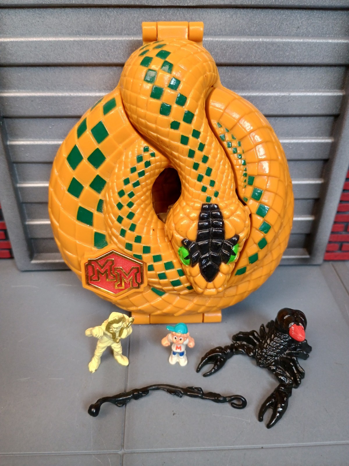 Vintage 1992 Mighty Max Conquers the Palace of Poison Near Complete Bluebird