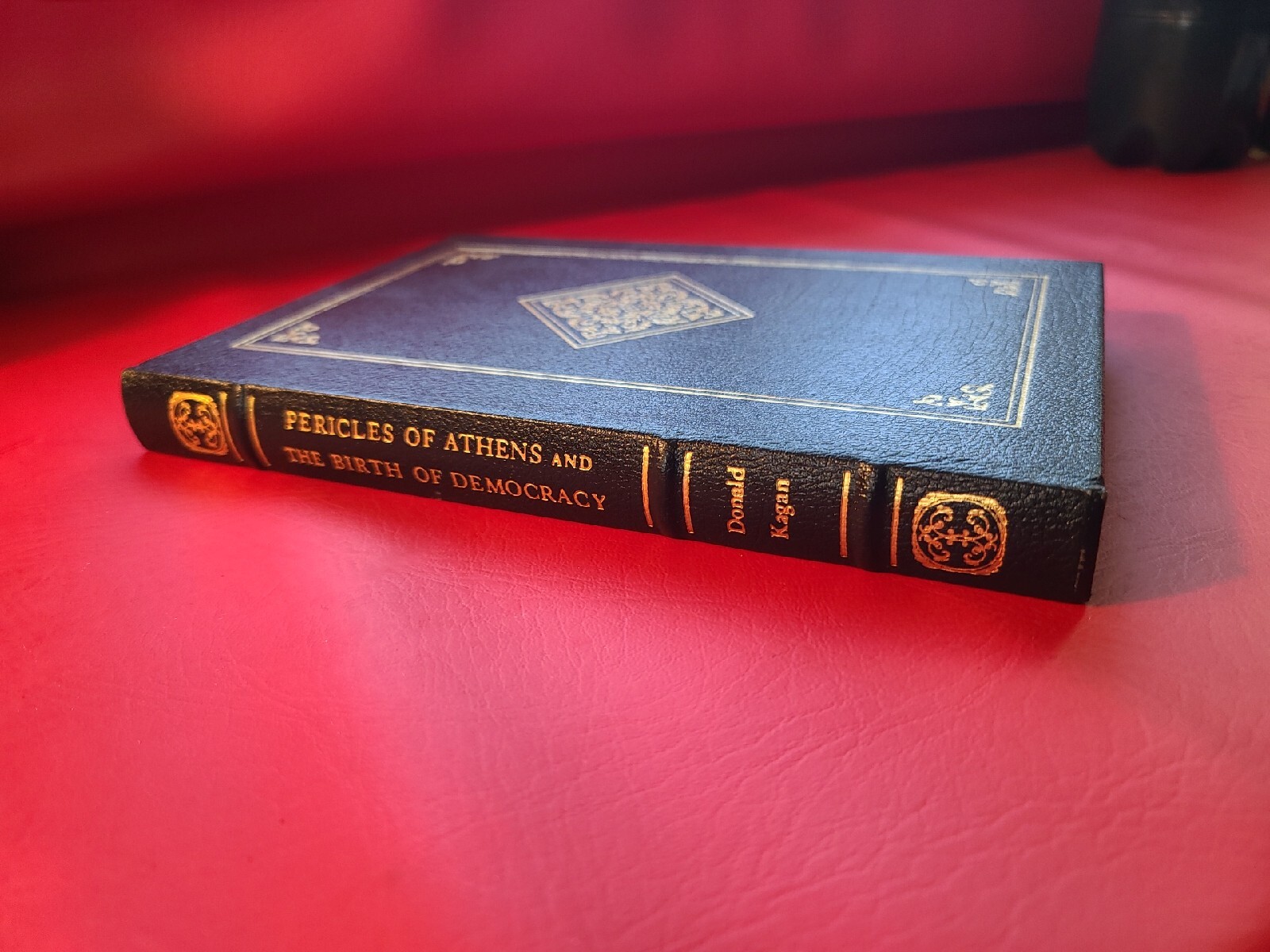 Pericles of Athens & the Birth of Democracy Donald Kagan Leather Gold Gild Rare