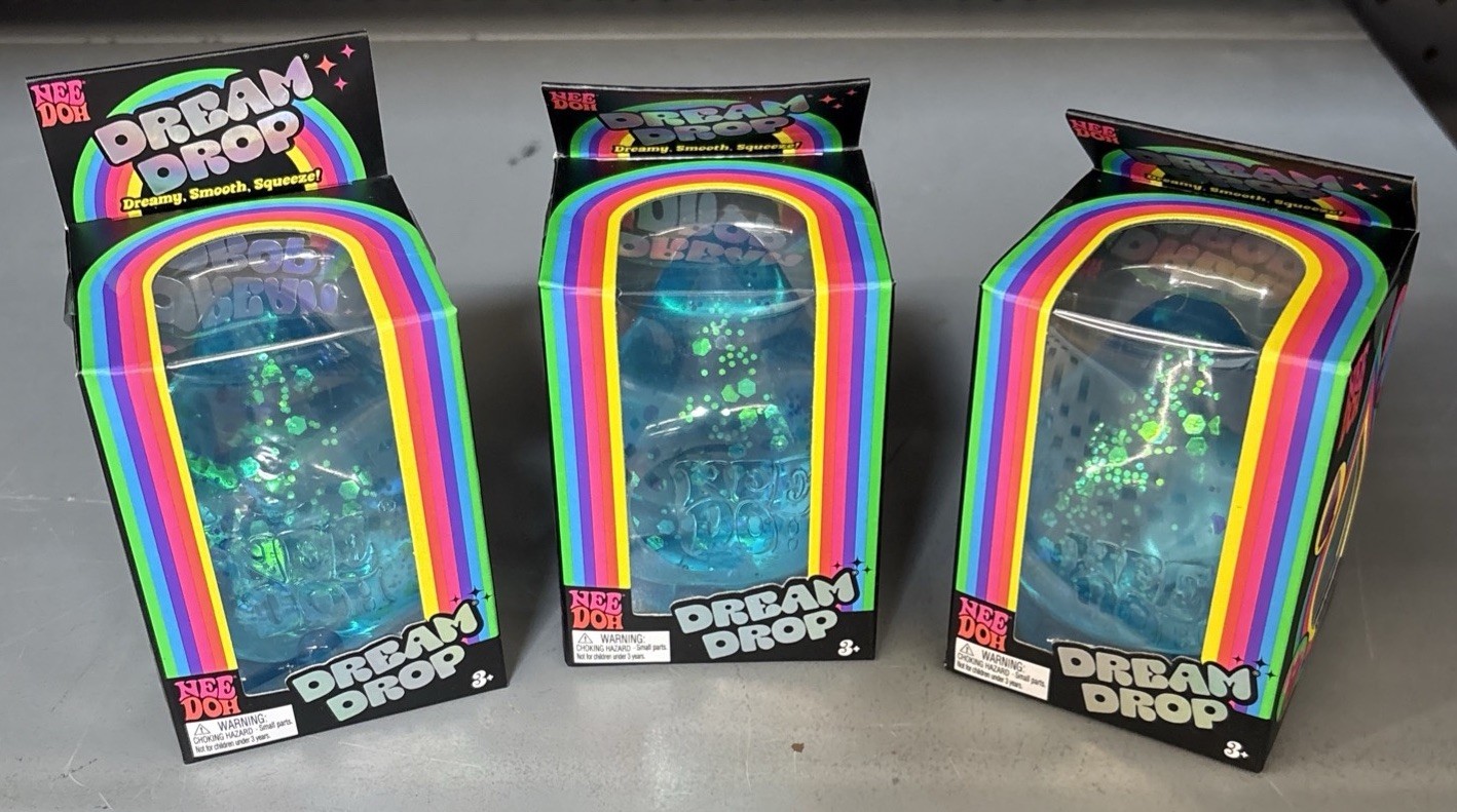 3 Nee Doh Dream Blue Glitter New In Box Sealed (Lot Of 3) 🔥 3 Nee Doh Dream Blue Glitter New In Box Sealed (Lot Of 3) 🔥