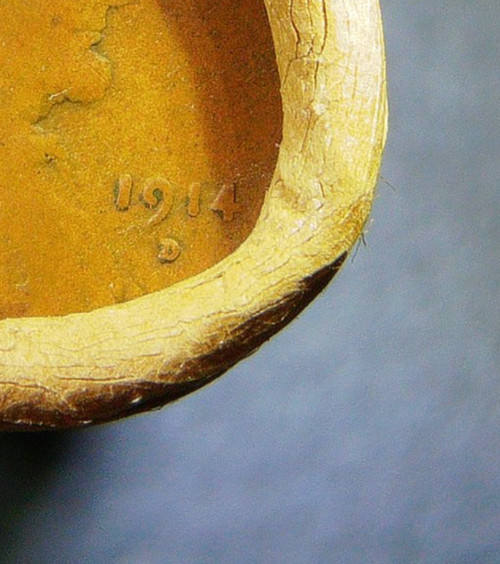 VERY RARE 1914-D KEY 1924-S END VINTAGE ROLL 50 COIN LOT MONTANA BANK WRAP R-490