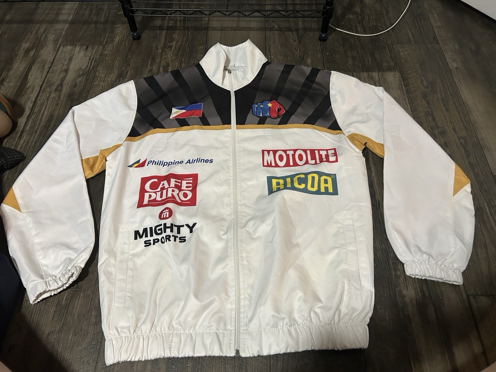 RARE Team Pacquiao VS. Jessie Vargas 2016 Ring Crew Custom exclusive jacket med