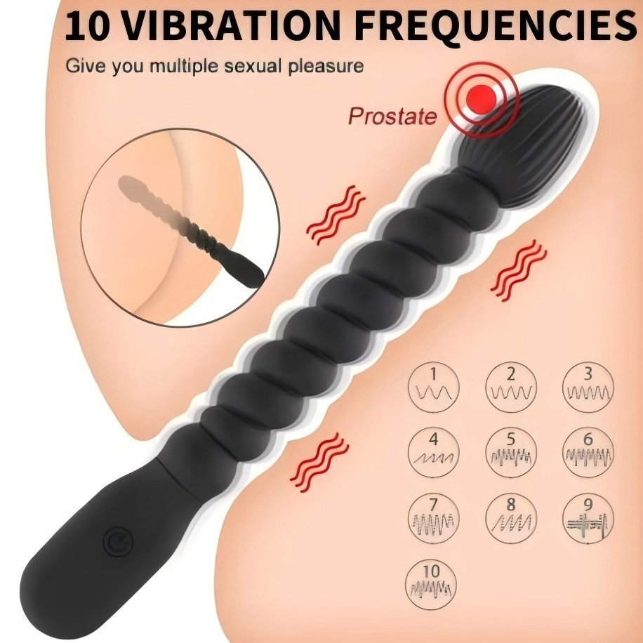 Thrusting Anal Butt Plug Vibrator Prostate Massager Adult Sex Toys for Men Women Thrusting Anal Butt Plug Vibrator Prostate Massager Adult Sex Toys for Men Women