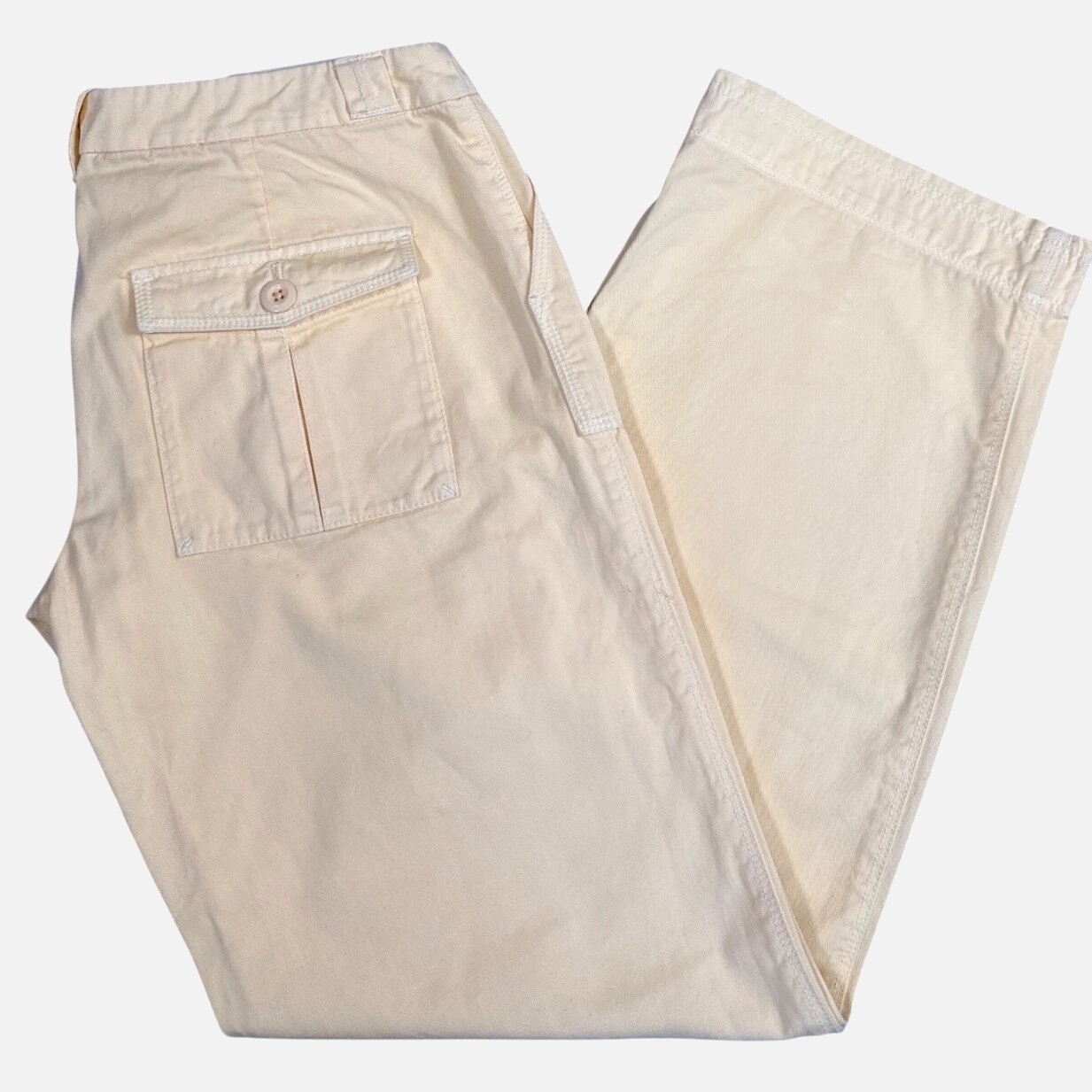 J.Crew Yellow Chino Pants 8 Lightweight Cotton Casual Trousers \