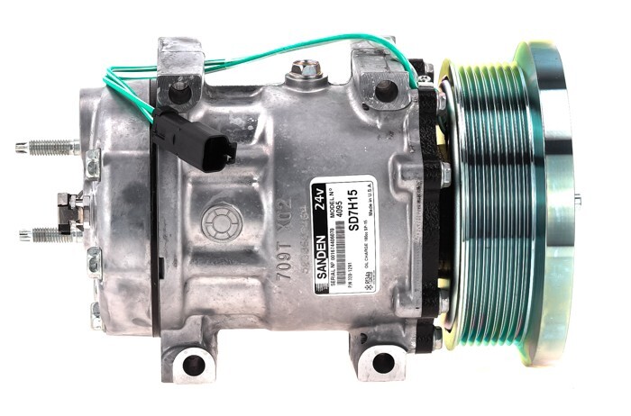 OEM SANDEN 7H15 4095 AC COMPRESSOR FOR CATERPILLAR PN 320-1291