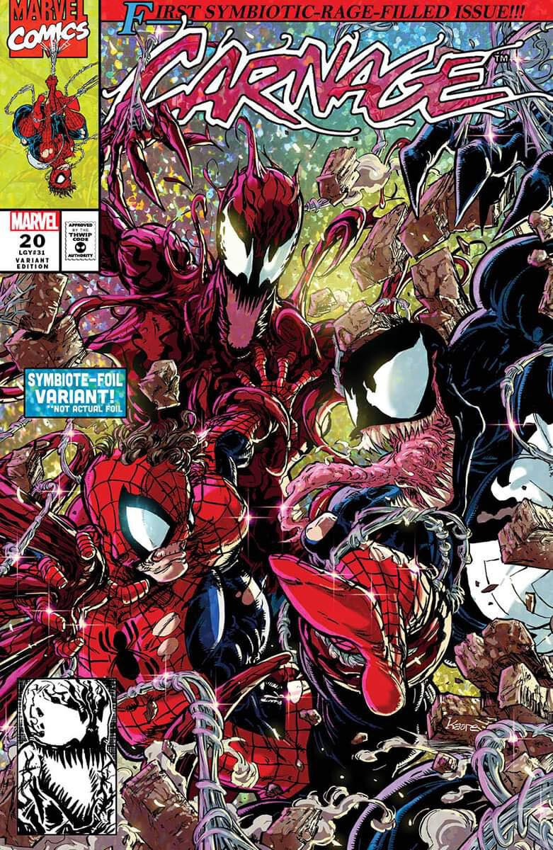CARNAGE #1 (KAARE ANDREWS EXCLUSIVE VARIANT)(2023) COMIC BOOK ~ Marvel PRE-SALE
