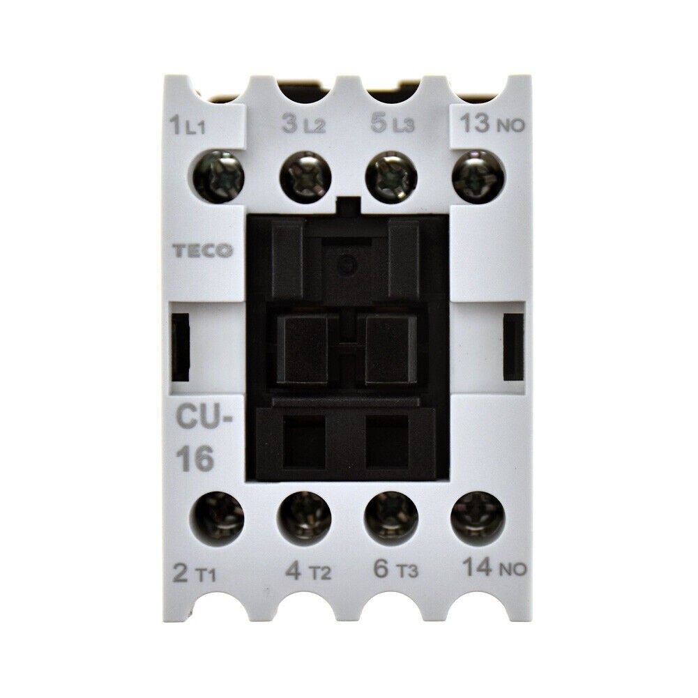 Magnetic Contactor CU-16 3A1a 3A1b for TECO AC24V AC110V 220V 380V 30A, 3 Phase
