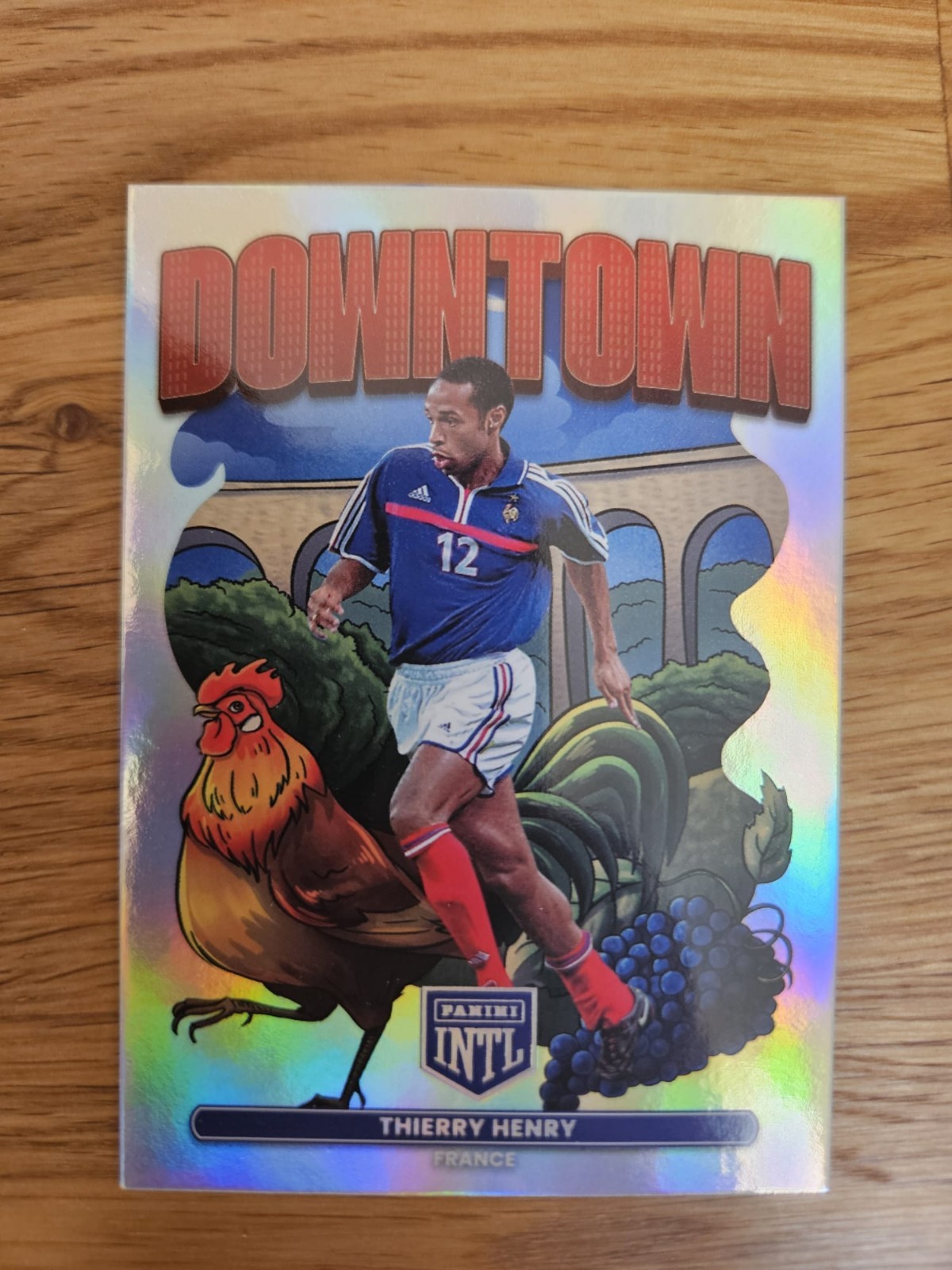 Thierry Henry Downtown Panini INTL France 2026 Case Hit Rare
