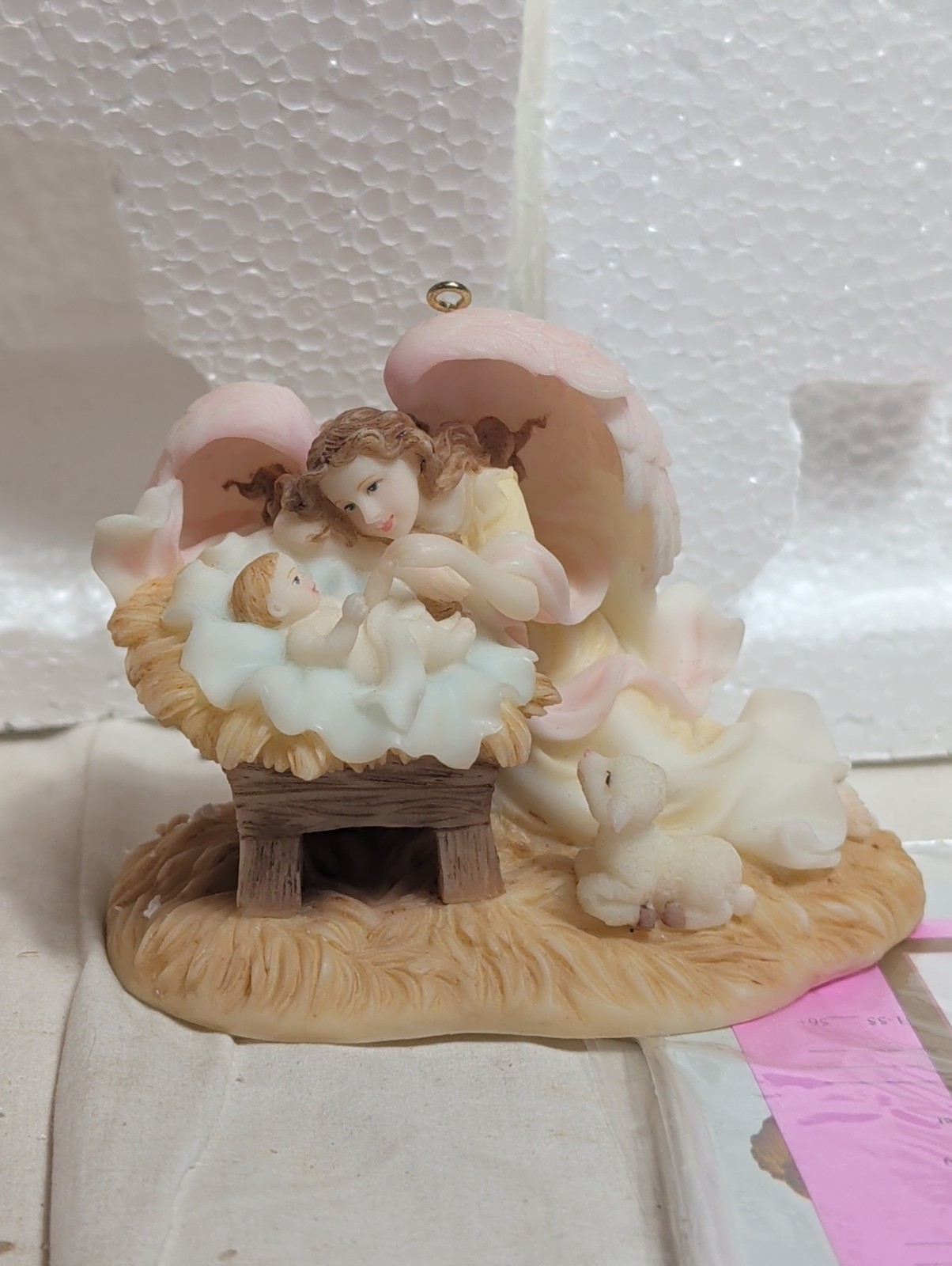 Roman Seraphim Classics Natalie Joy To The World Angel & Baby Jesus #84402