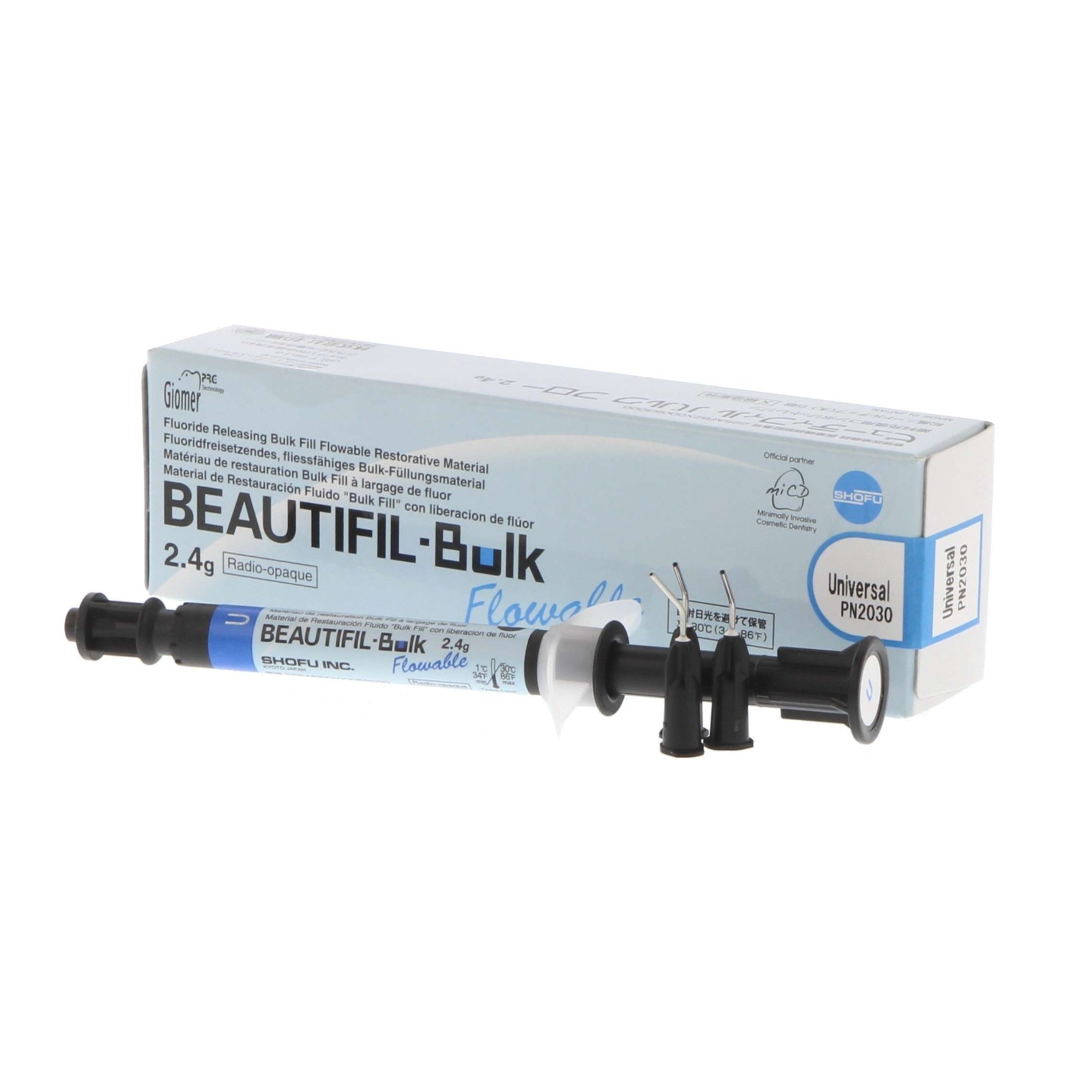 Shofu Dental Beautifil Bulk Flowable Composite 2.4 Gm Universal II 