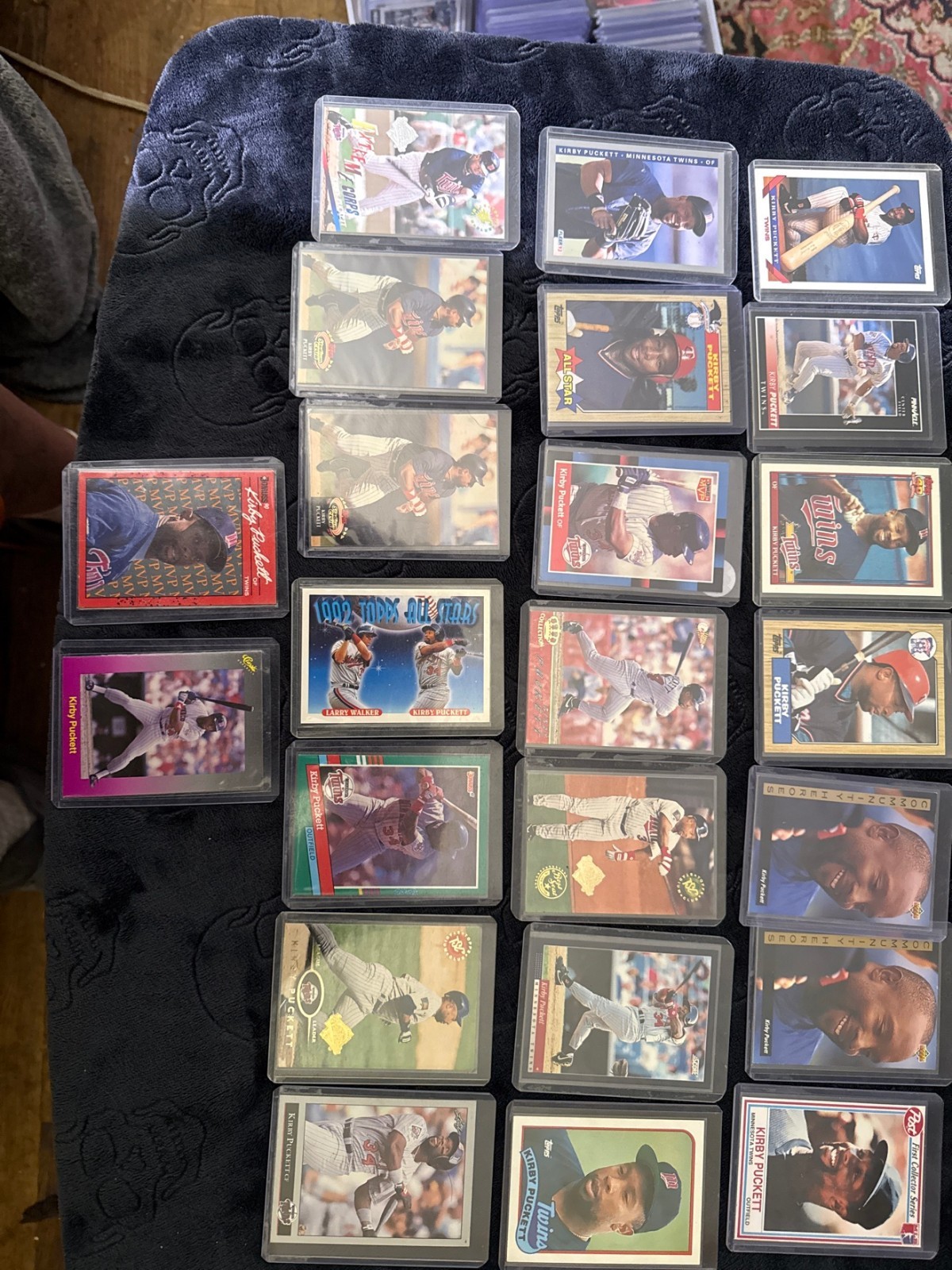Kirby Puckett Lot (23) - Vintage 90s Topps Fleer Upper Deck Twins HOF