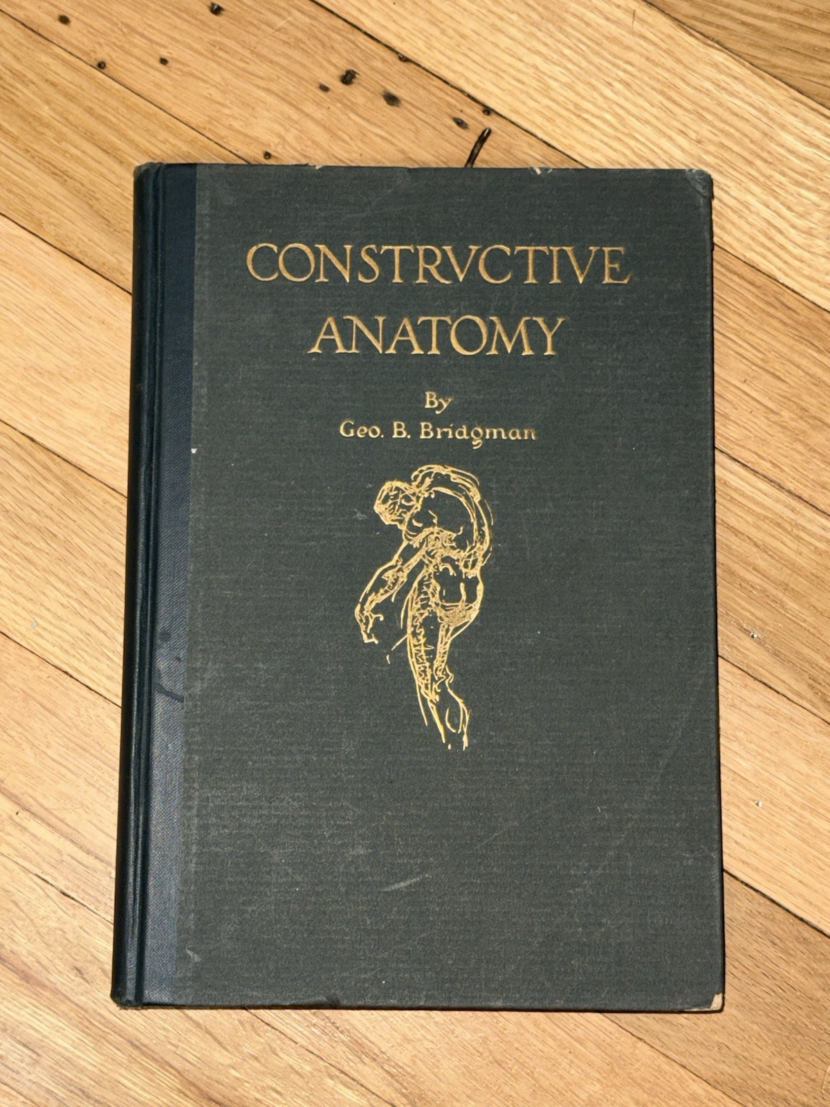 Vintage 1925 Constructive Anatomy George B Bridgman Hardcover Art Drawing