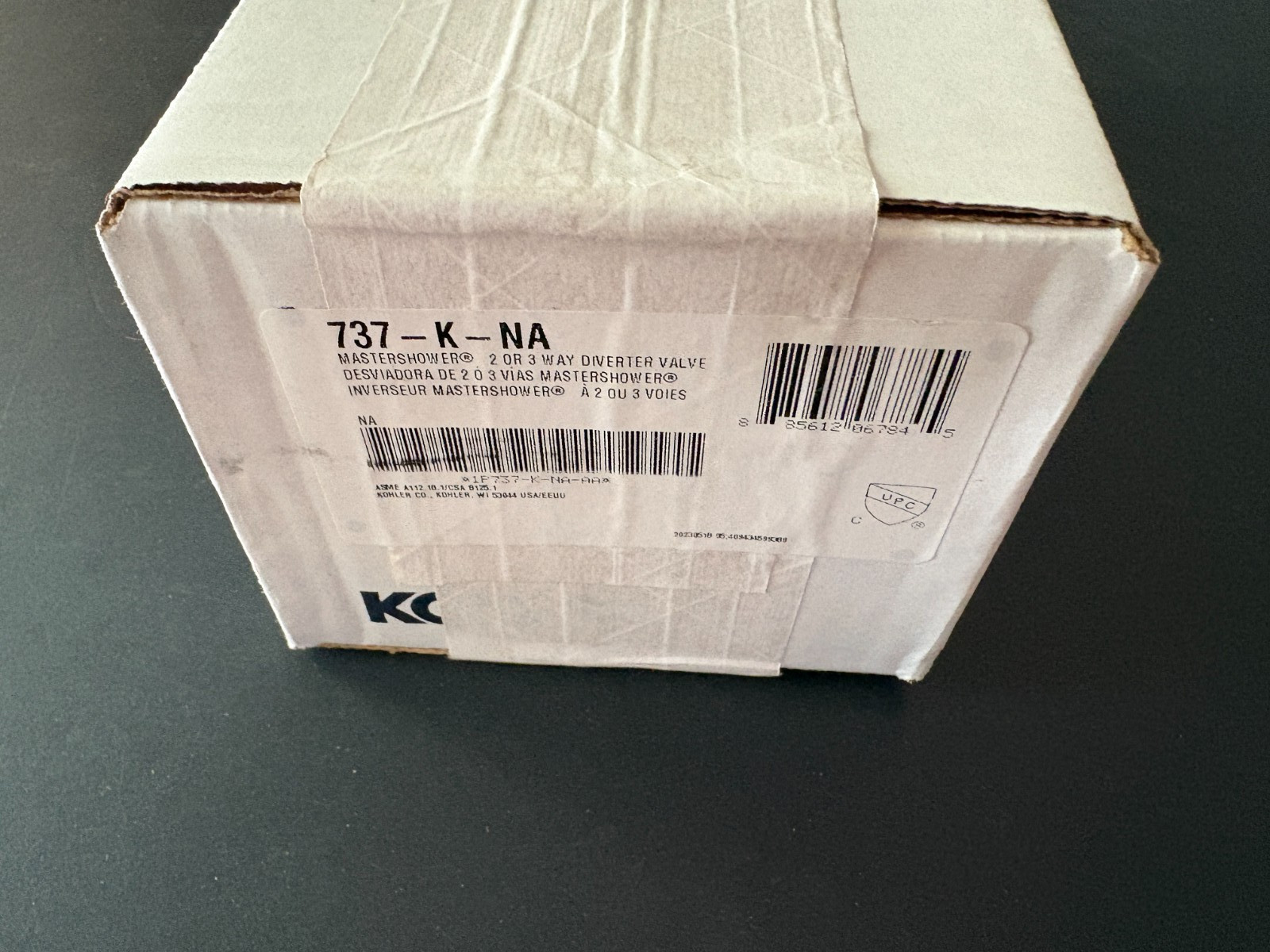 New Sealed Kohler K-737-K-NA MasterShower 3/4\ New Sealed Kohler K-737-K-NA MasterShower 3/4\