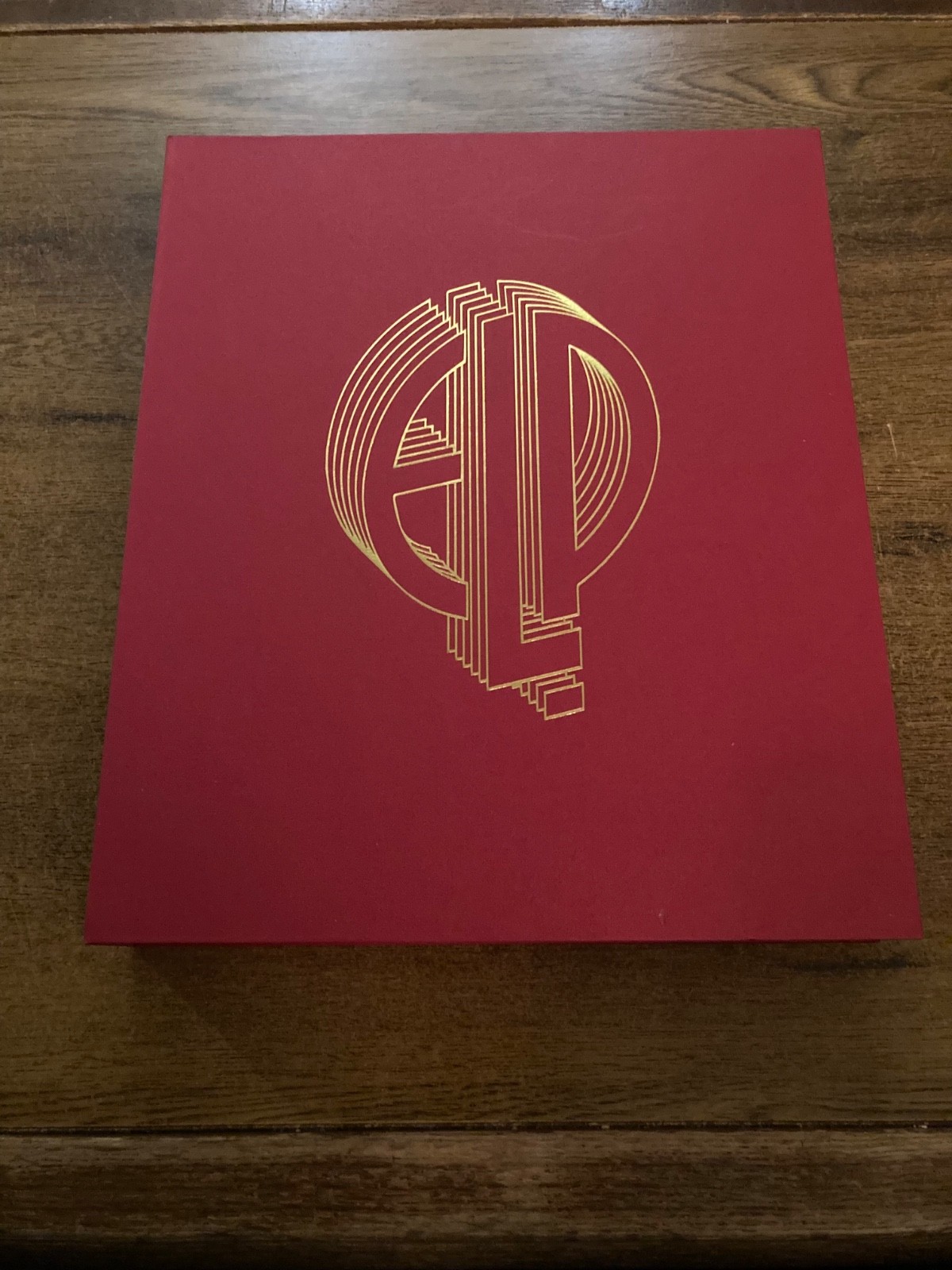 EMERSON LAKE & PALMER-SIGNATURE EDITION SIGNED & NUMBERED HC BOOK IN BOX 135/500