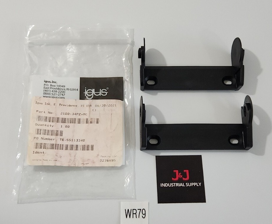 *NEW* Igus 2100-34PZ+MC Cable Carrier Mounts 2100.3PZ & 2100.4PZ + Warranty