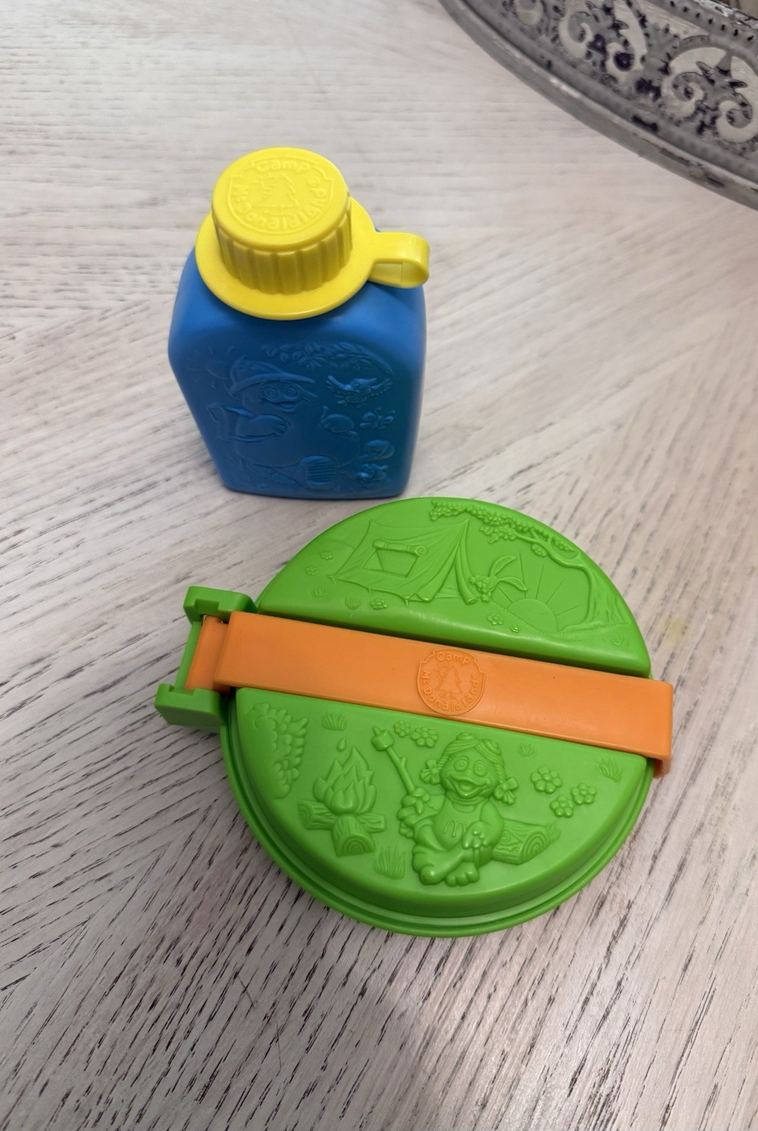 Vintage McDonald’s 1989 Camping Gear Canteen & Frying Pan