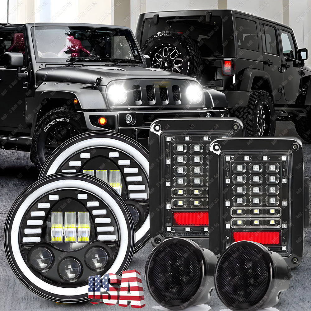 for 2007-18 Jeep Wrangler JK Combo 7\