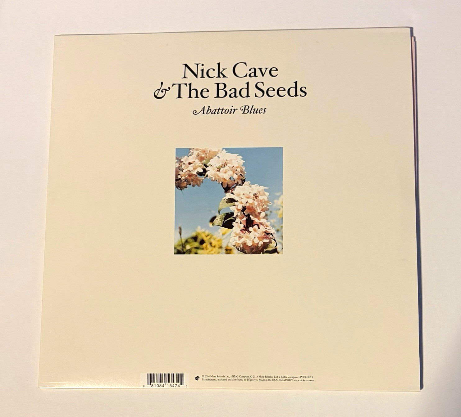 Nick Cave & The Bad Seeds Abattoir Blues/The Lyre of Orpheus Vinyl Mute Nick Cave & The Bad Seeds Abattoir Blues/The Lyre of Orpheus Vinyl Mute