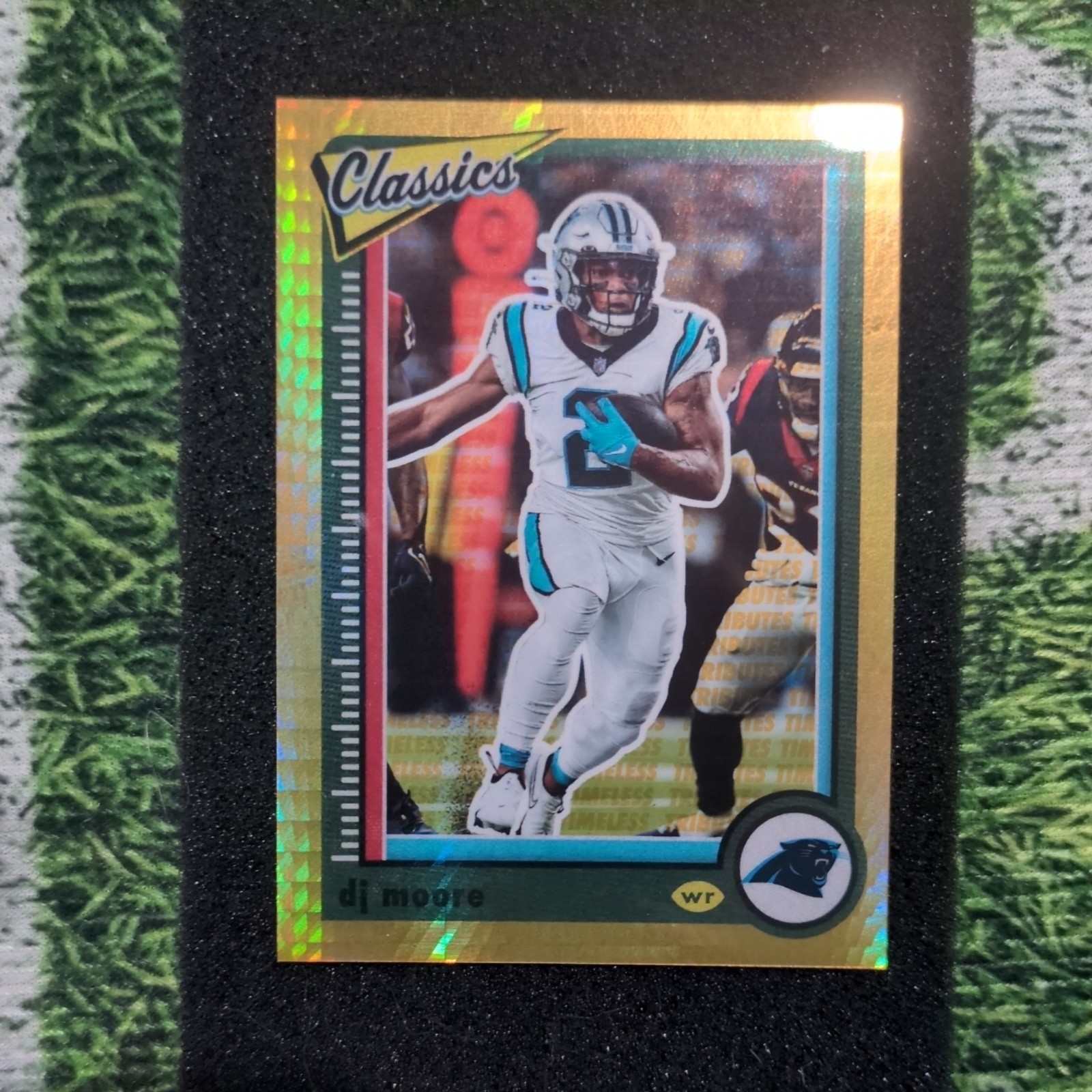 2022 Panini Classics - Timeless Tributes Gold #13 D.J. Moore /99