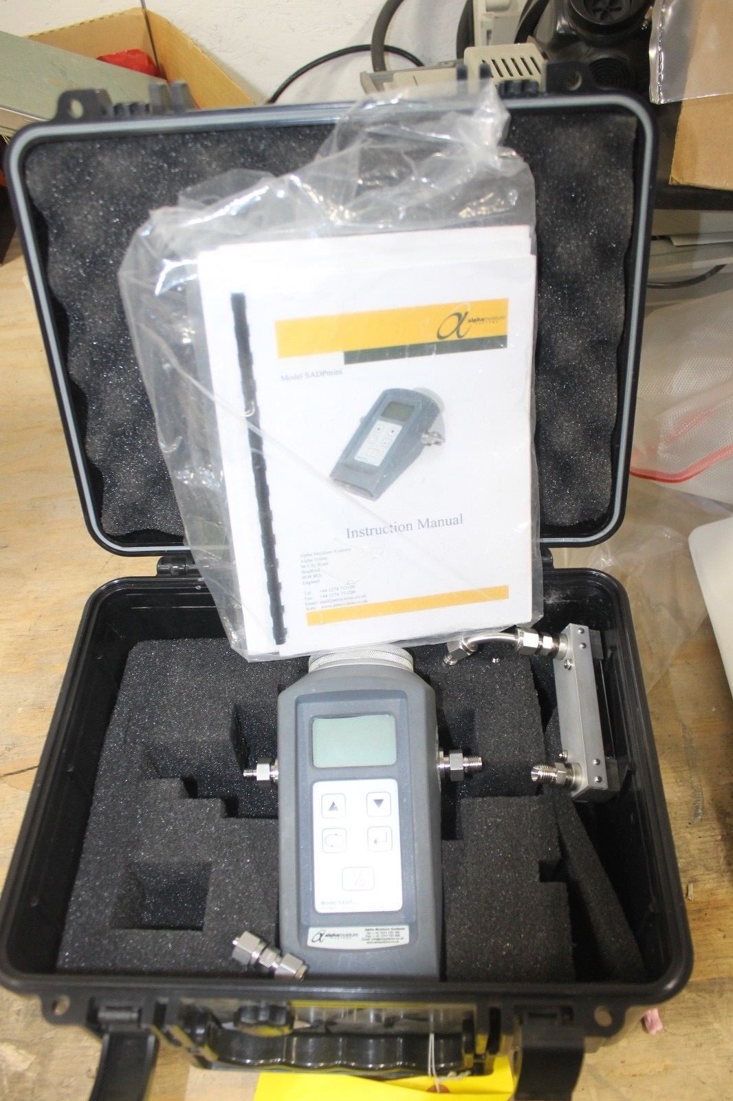 ALPHA MOISTURE SAD MINI MOISTURE METER HYGROMETER