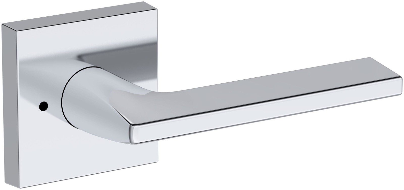 Baldwin PV.ANA.R.CSR Anaheim Hills Privacy Door Lever Set - Chrome