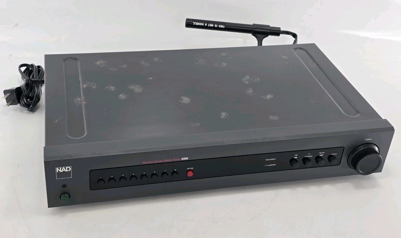 NAD 4300 Monitor Series Stereo Tuner Tested Works Great NAD 4300 Monitor Series Stereo Tuner Tested Works Great