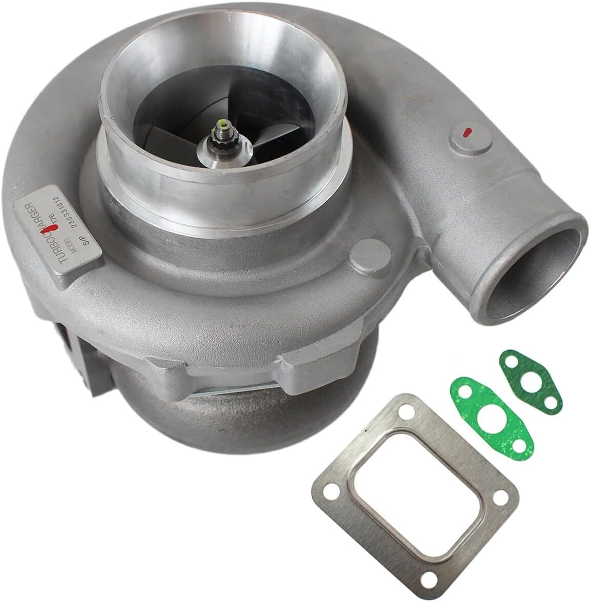 T76 Universal Turbo Turbocharger 0.80 0.96 A/R T4 Turbine V-band for V6 V8 Car T76 Universal Turbo Turbocharger 0.80 0.96 A/R T4 Turbine V-band for V6 V8 Car