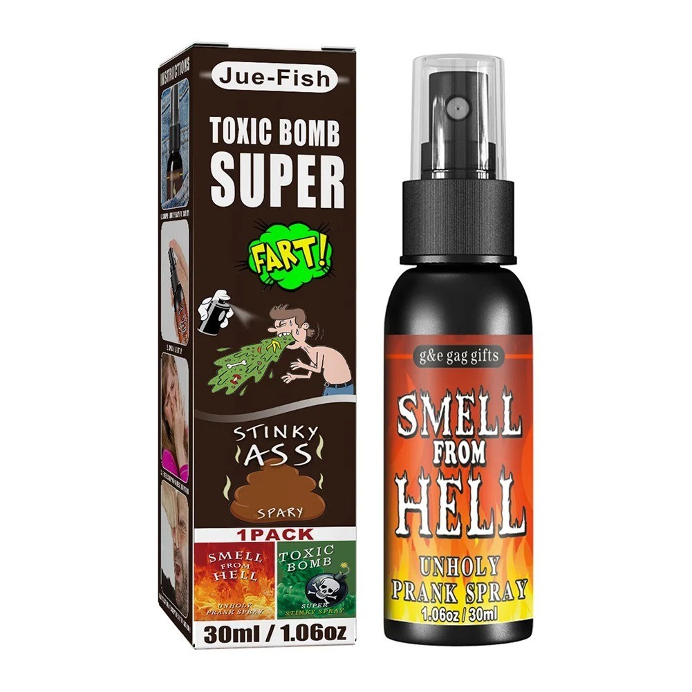 Fart Spray Prank Stink Bomb 30ml Funny Gag Joke Smelly Spray Novelty Party Trick Fart Spray Prank Stink Bomb 30ml Funny Gag Joke Smelly Spray Novelty Party Trick
