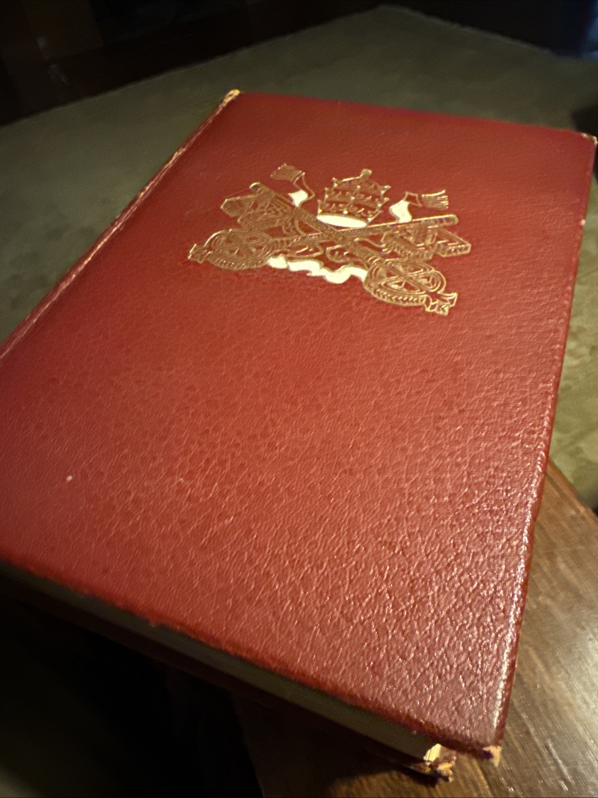Vintage 1958 Hawthorne Books Family Holy Bible Maps Very Good Pius XIi OT Douay