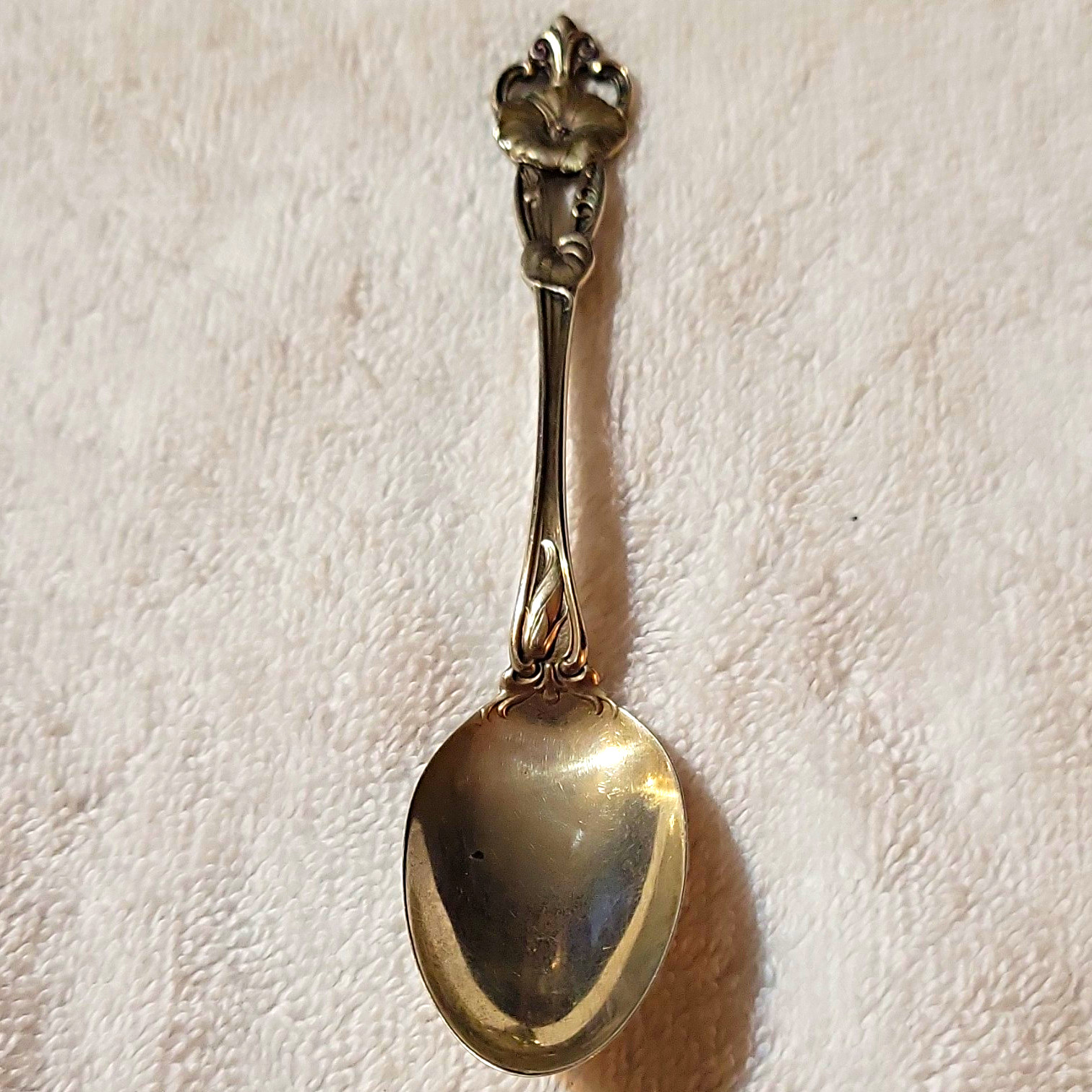 Antique 1902 Wallace Sterling Silver Teaspoon 5 7/8\