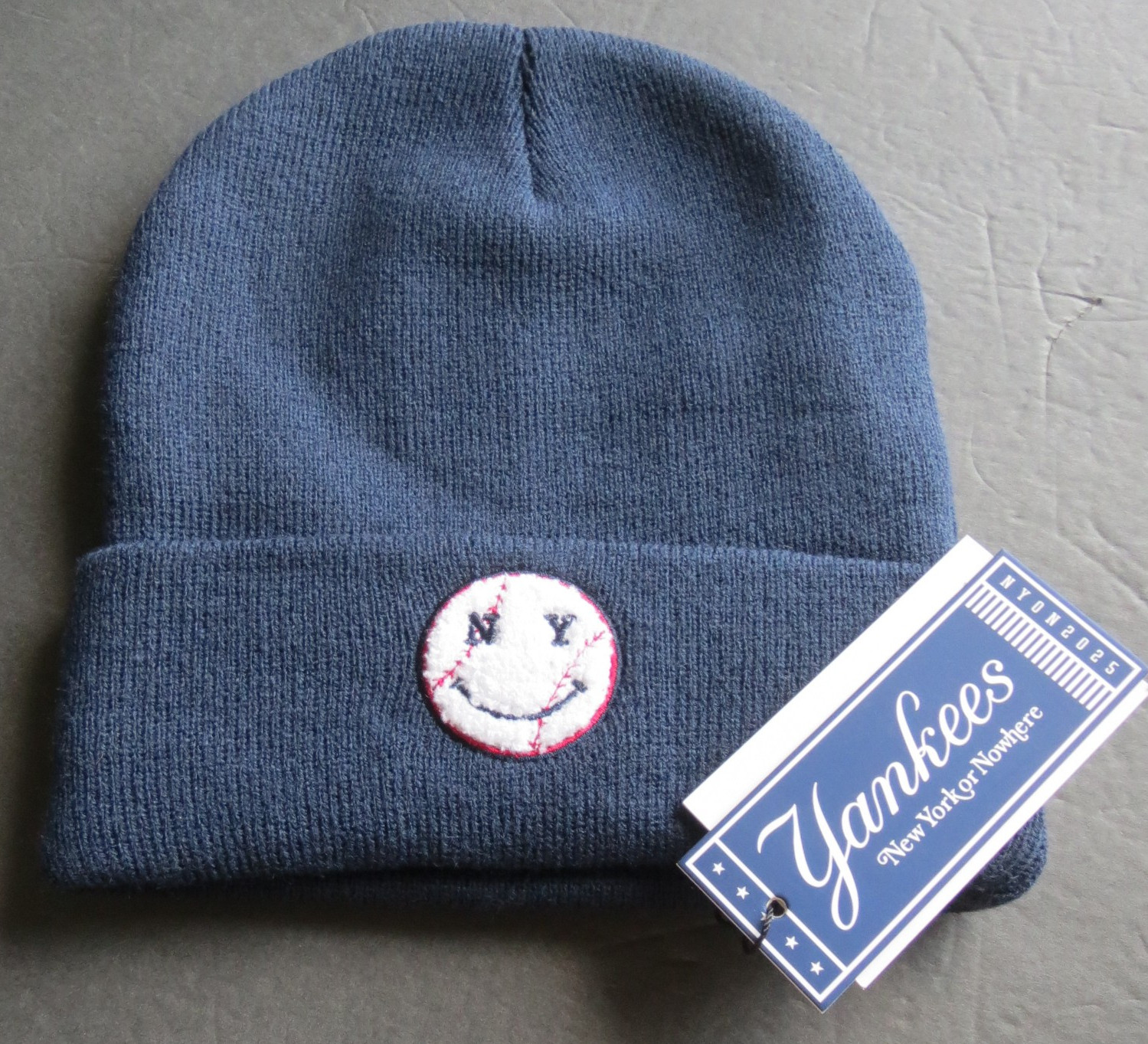 NY Yankees New York Or Nowhere NYON Beanie Knit Hat SGA 9/10 2025 Giveaway NY Yankees New York Or Nowhere NYON Beanie Knit Hat SGA 9/10 2025 Giveaway