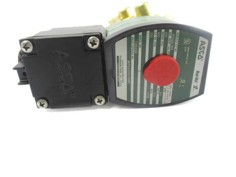 ASCO JKP8342G001MS 120V 100-125PSI 1/4\